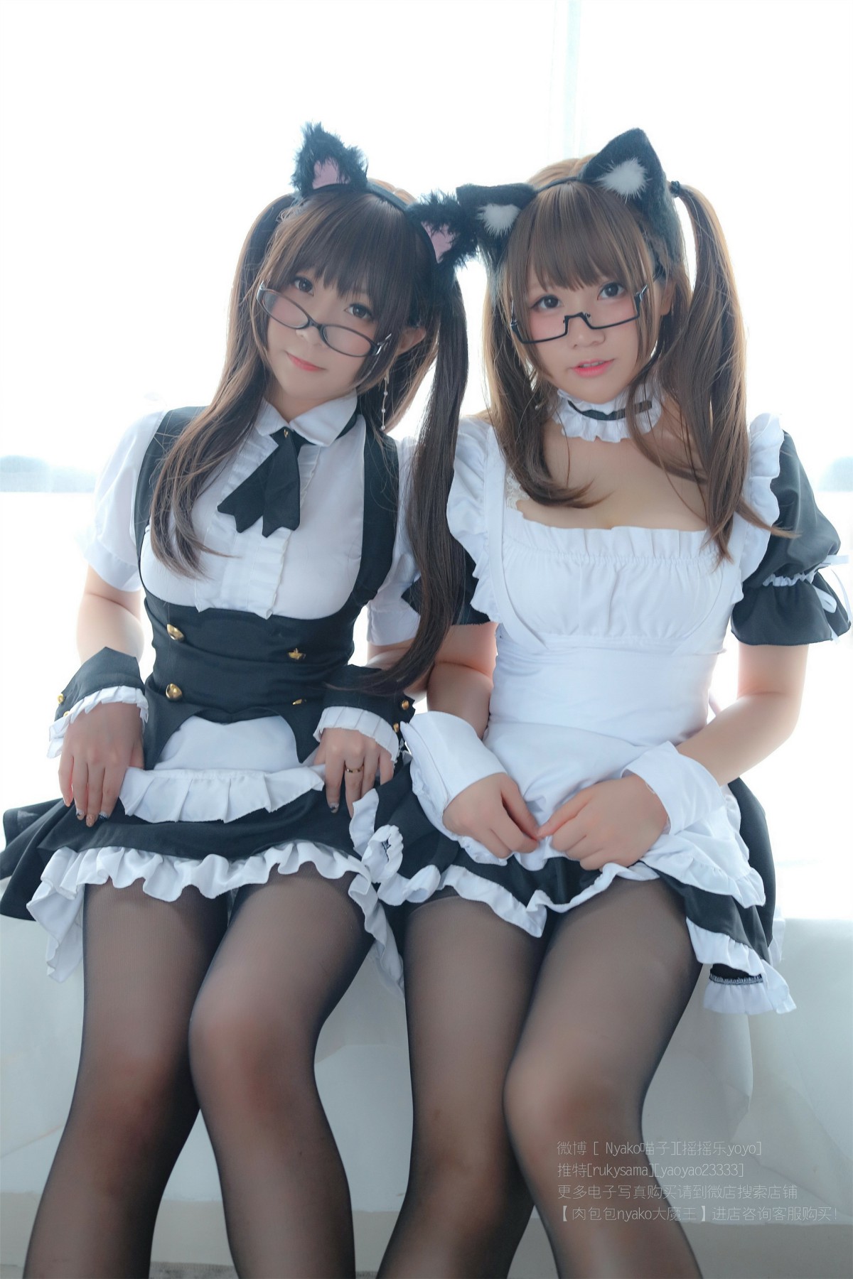 图片[12]-软妹摇摇乐 – 喵子 双人女仆 – COSPLAY-小爱·美女部落