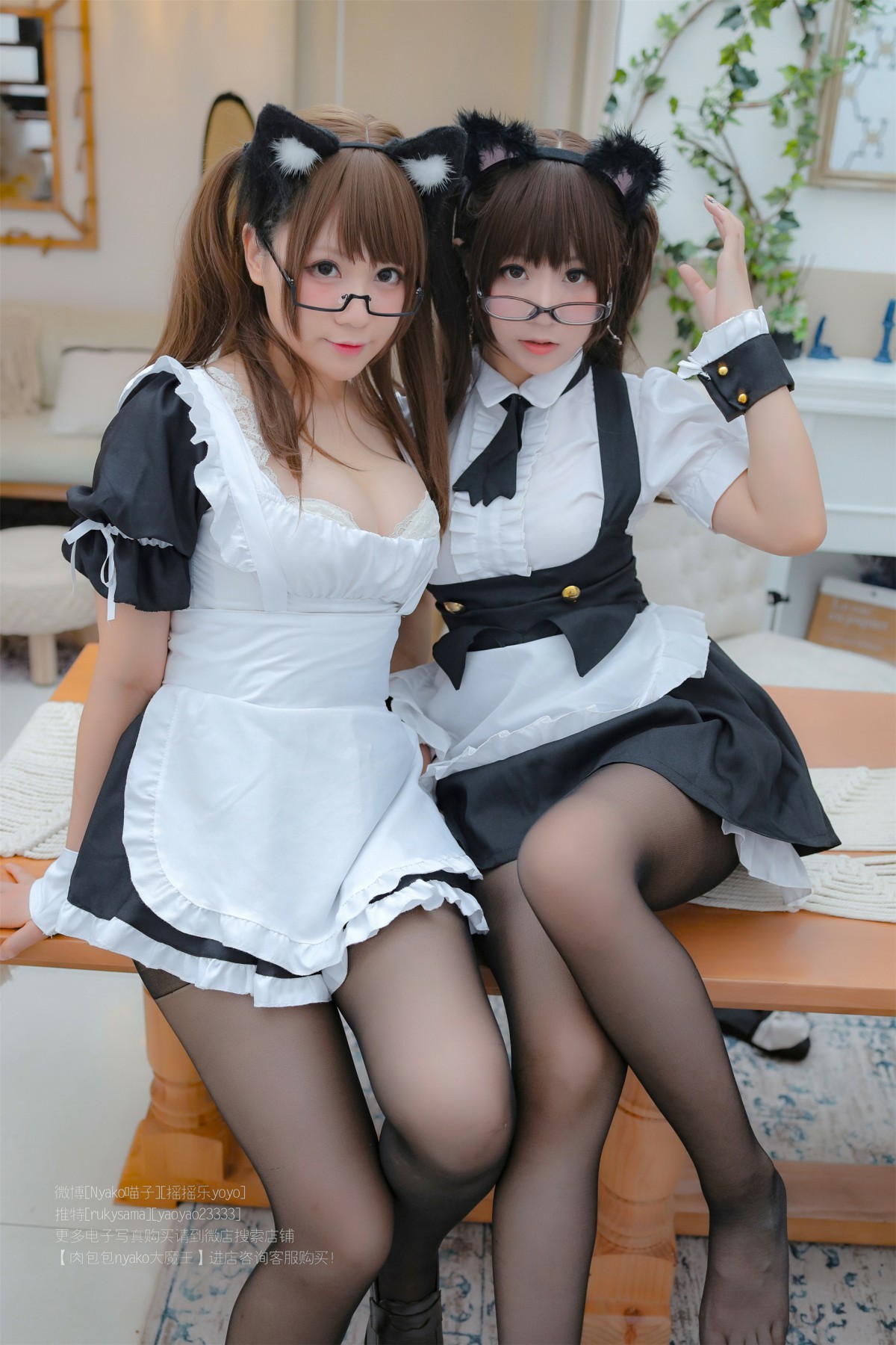 图片[52]-软妹摇摇乐 – 喵子 双人女仆 – COSPLAY-小爱·美女部落