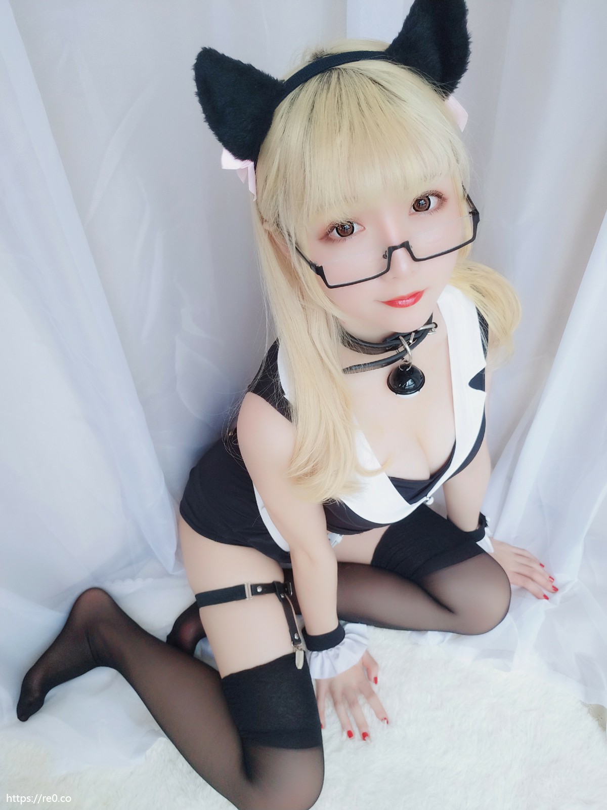 图片[25]-星之迟迟 VOL.5 恶女秘书包 咕哒子音乐会 猫耳秘书 – COSPLAY-小爱·美女部落