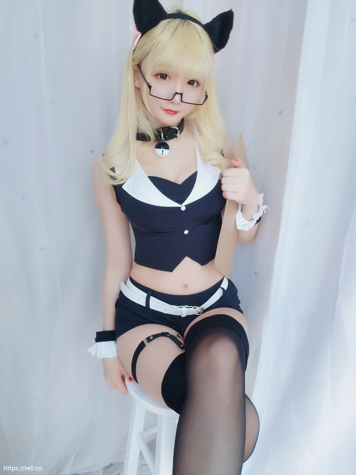 图片[50]-星之迟迟 VOL.5 恶女秘书包 咕哒子音乐会 猫耳秘书 – COSPLAY-小爱·美女部落