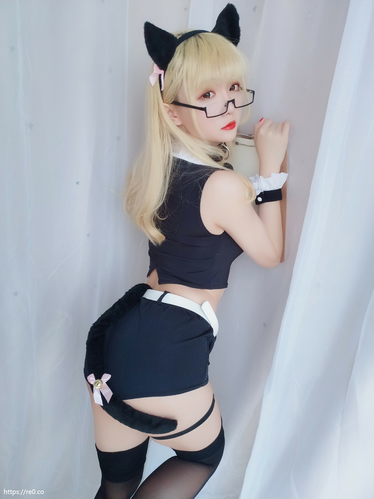 图片[49]-星之迟迟 VOL.5 恶女秘书包 咕哒子音乐会 猫耳秘书 – COSPLAY-小爱·美女部落