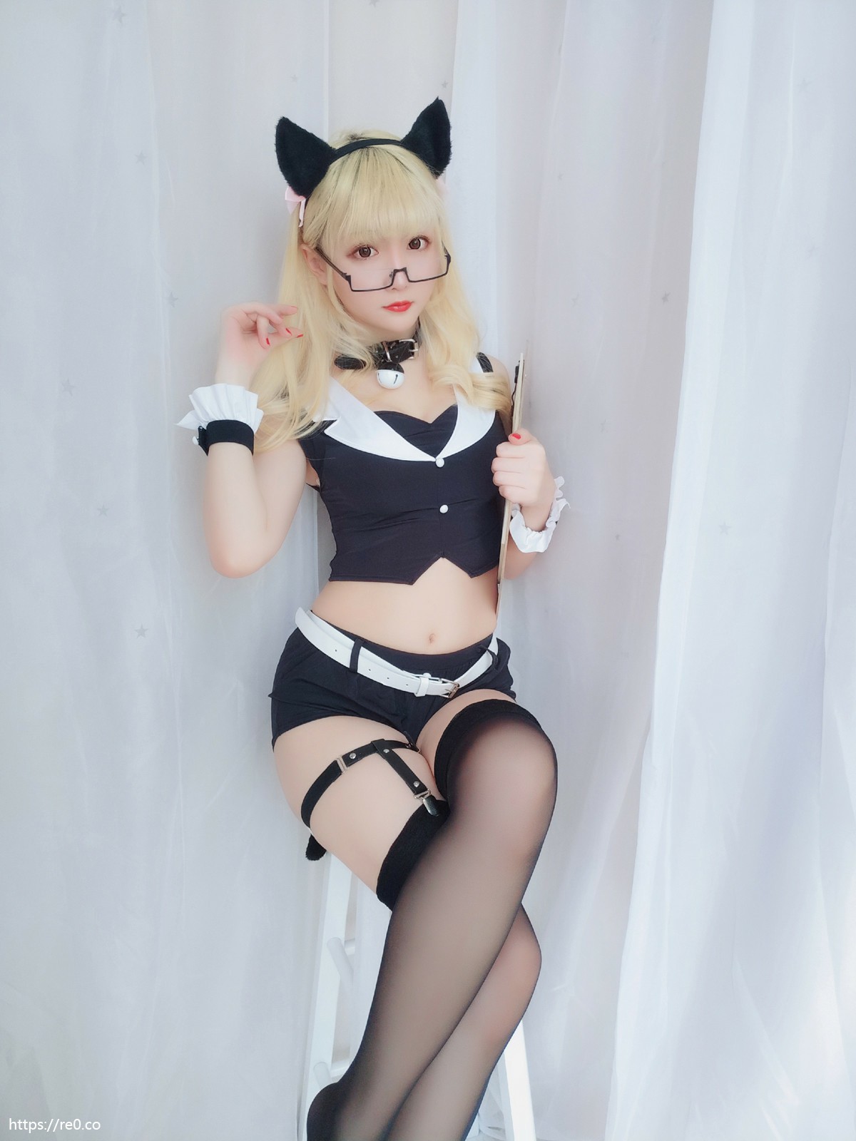 图片[52]-星之迟迟 VOL.5 恶女秘书包 咕哒子音乐会 猫耳秘书 – COSPLAY-小爱·美女部落