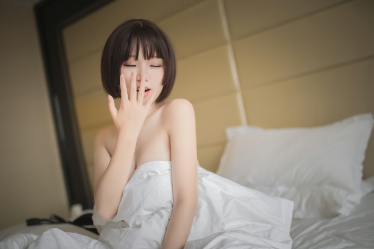 图片[12]-[Yoko宅夏Cos]一号写真本 白丝 – COSPLAY-小爱·美女部落