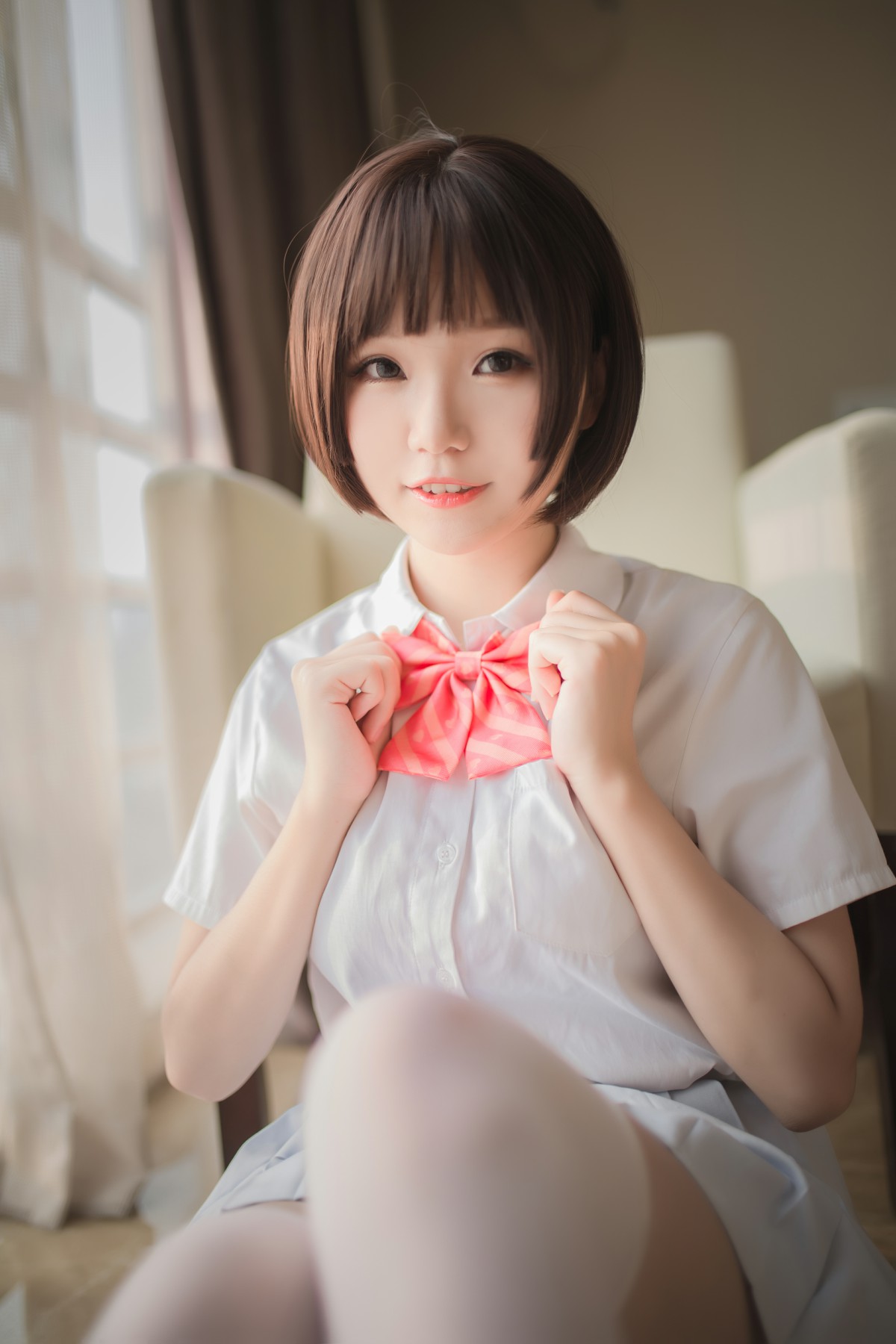 图片[14]-[Yoko宅夏Cos]一号写真本 白丝 – COSPLAY-小爱·美女部落
