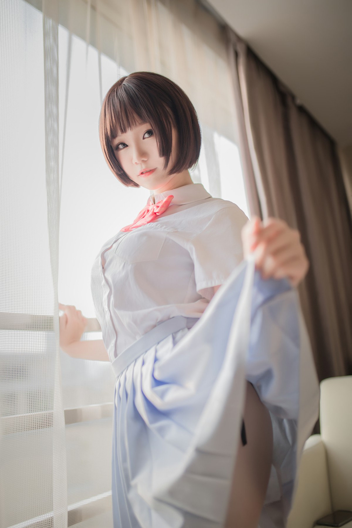 图片[17]-[Yoko宅夏Cos]一号写真本 白丝 – COSPLAY-小爱·美女部落