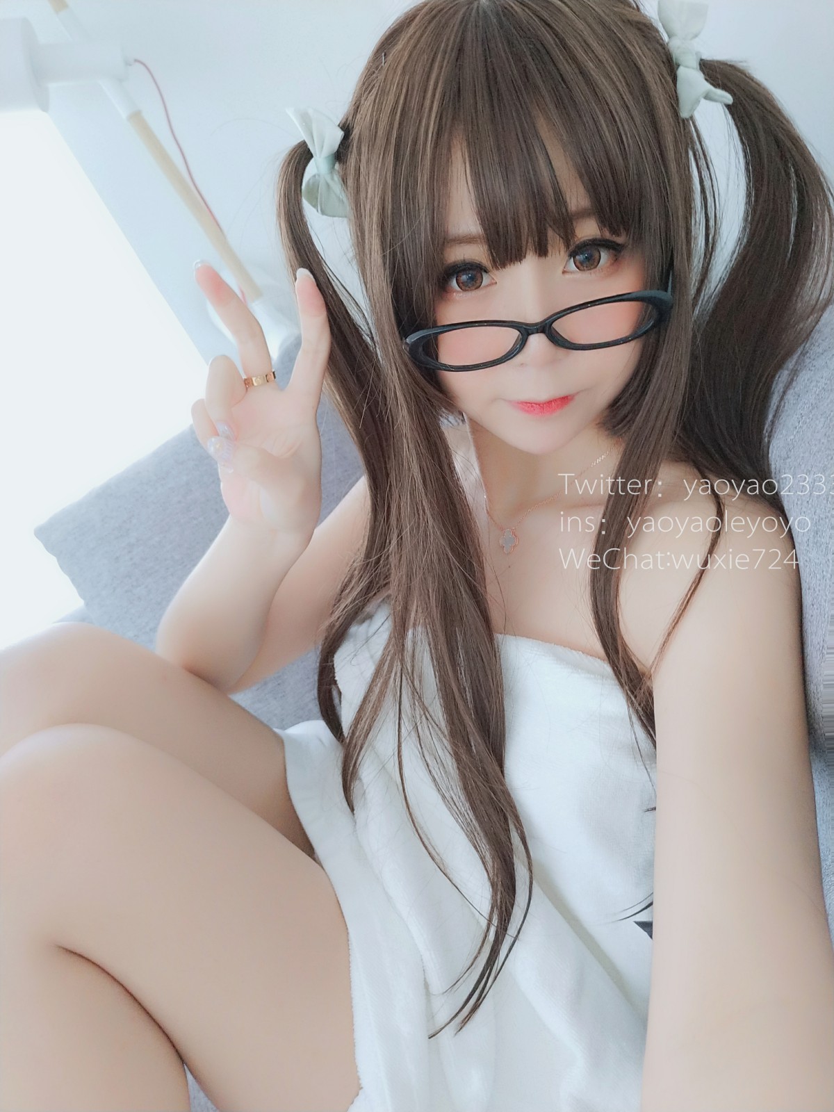 图片[9]-软妹摇摇乐 – 浴巾篇 – COSPLAY-小爱·美女部落