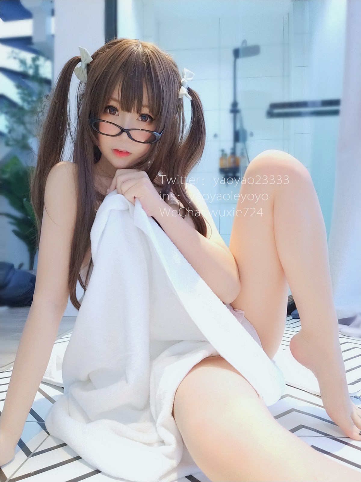 图片[10]-软妹摇摇乐 – 浴巾篇 – COSPLAY-小爱·美女部落