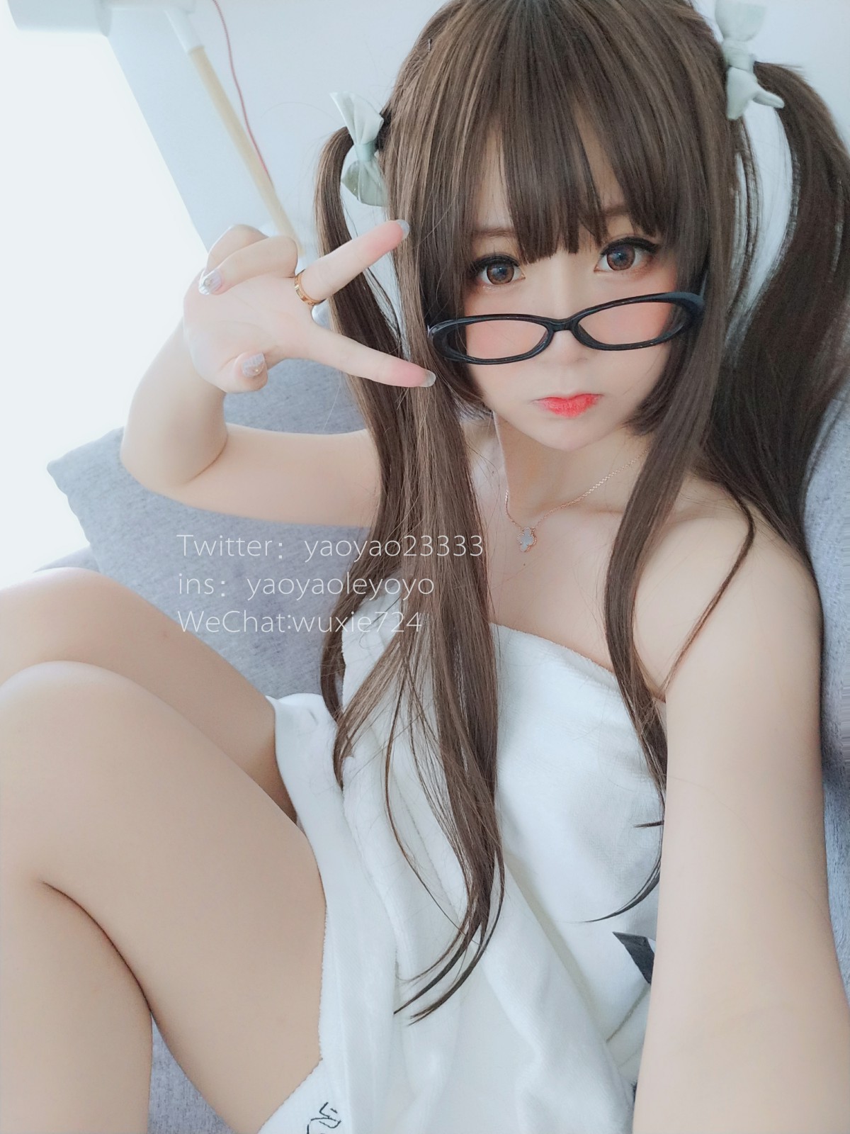 图片[19]-软妹摇摇乐 – 浴巾篇 – COSPLAY-小爱·美女部落