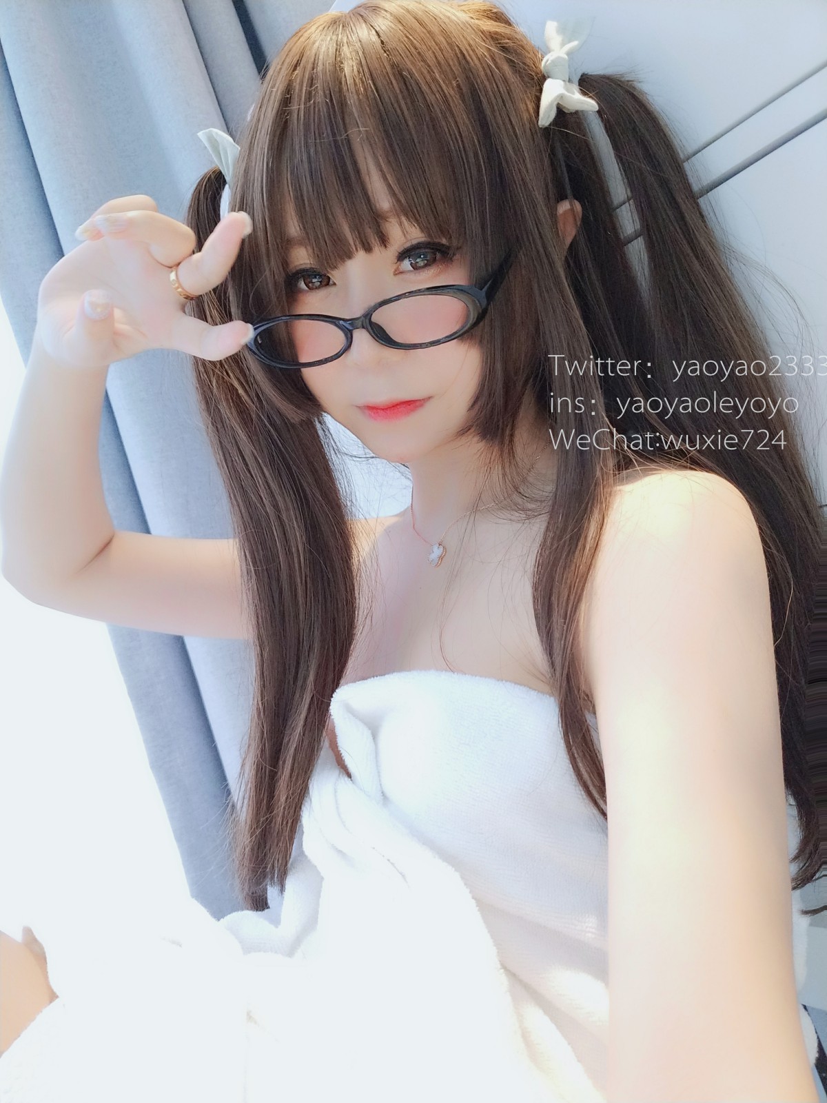 图片[23]-软妹摇摇乐 – 浴巾篇 – COSPLAY-小爱·美女部落