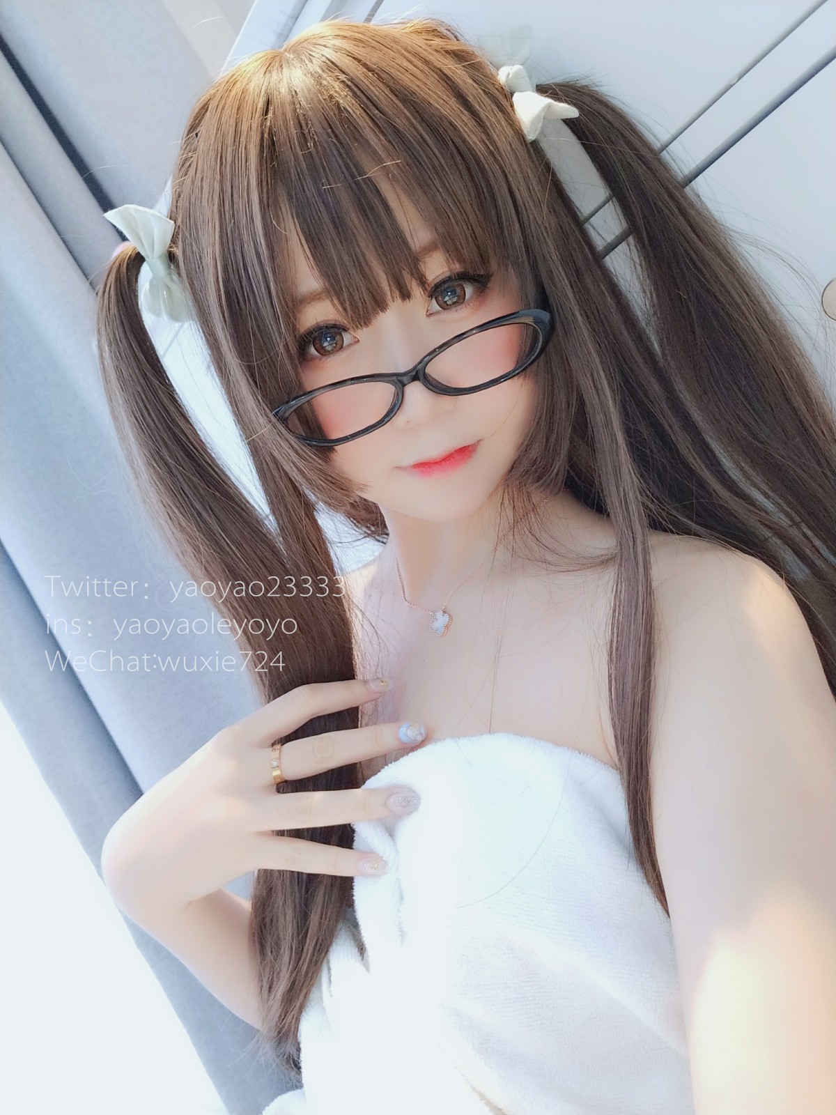 图片[24]-软妹摇摇乐 – 浴巾篇 – COSPLAY-小爱·美女部落