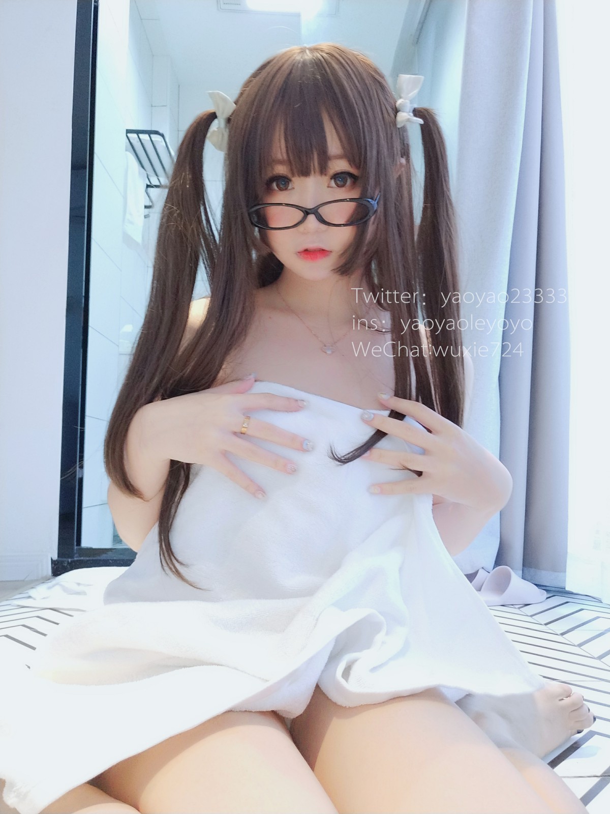 图片[32]-软妹摇摇乐 – 浴巾篇 – COSPLAY-小爱·美女部落