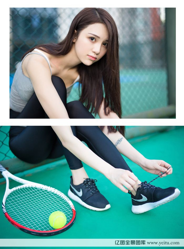 图片[9]-美女模特嘟嘟清秀完美身材网球场性感写真-御萝部落-小爱·美女部落