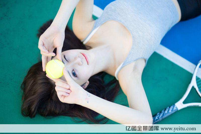 图片[22]-美女模特嘟嘟清秀完美身材网球场性感写真-御萝部落-小爱·美女部落