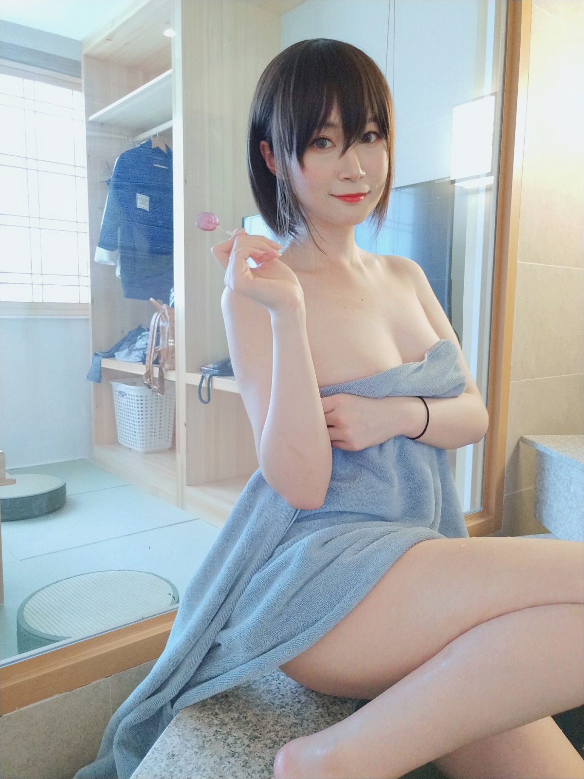 图片[23]-Coser小姐姐白银 – 和服温泉 – COSPLAY-小爱·美女部落