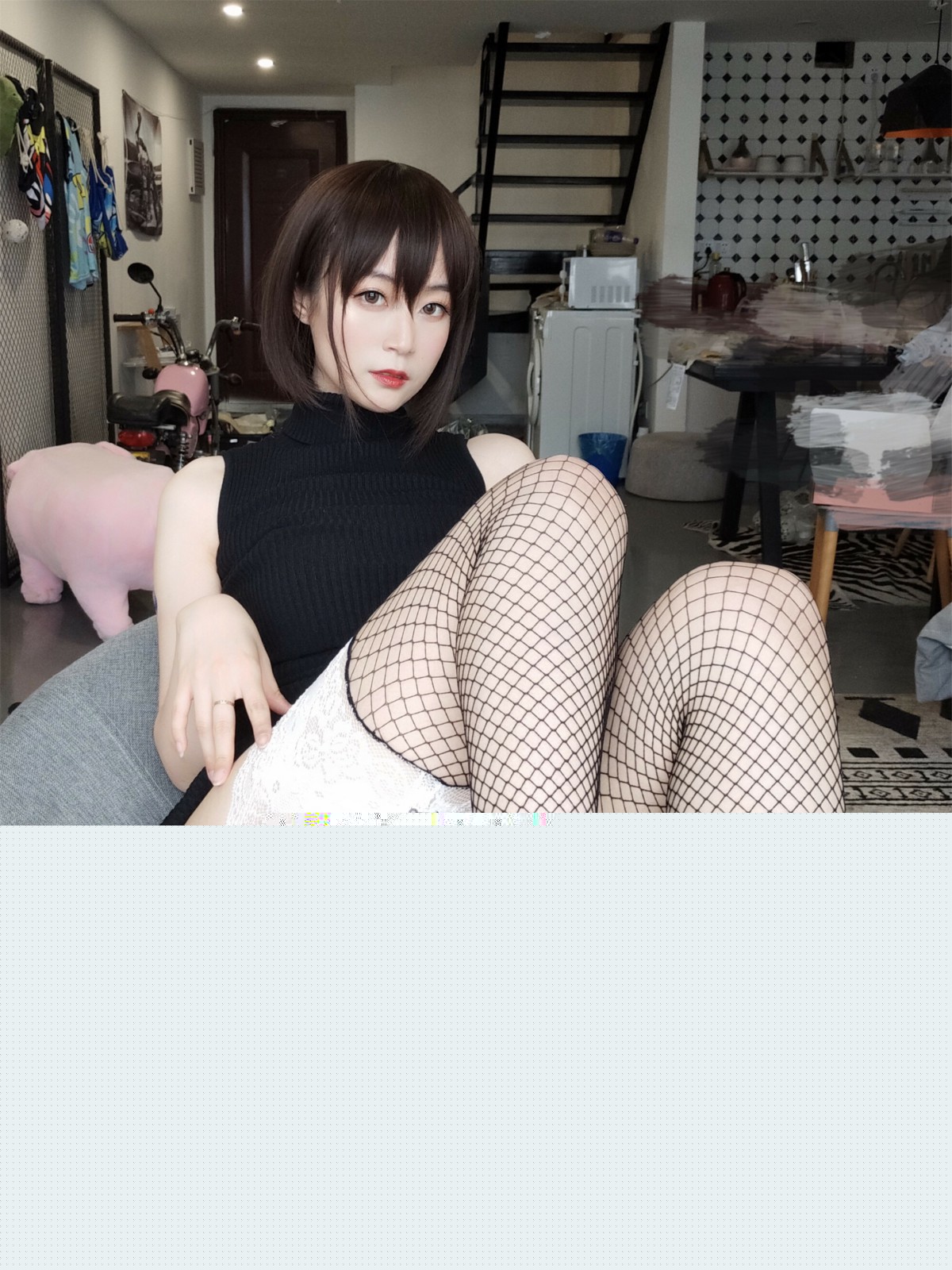 图片[15]-Coser小姐姐白银 – 黑色包臀裙 – COSPLAY-小爱·美女部落