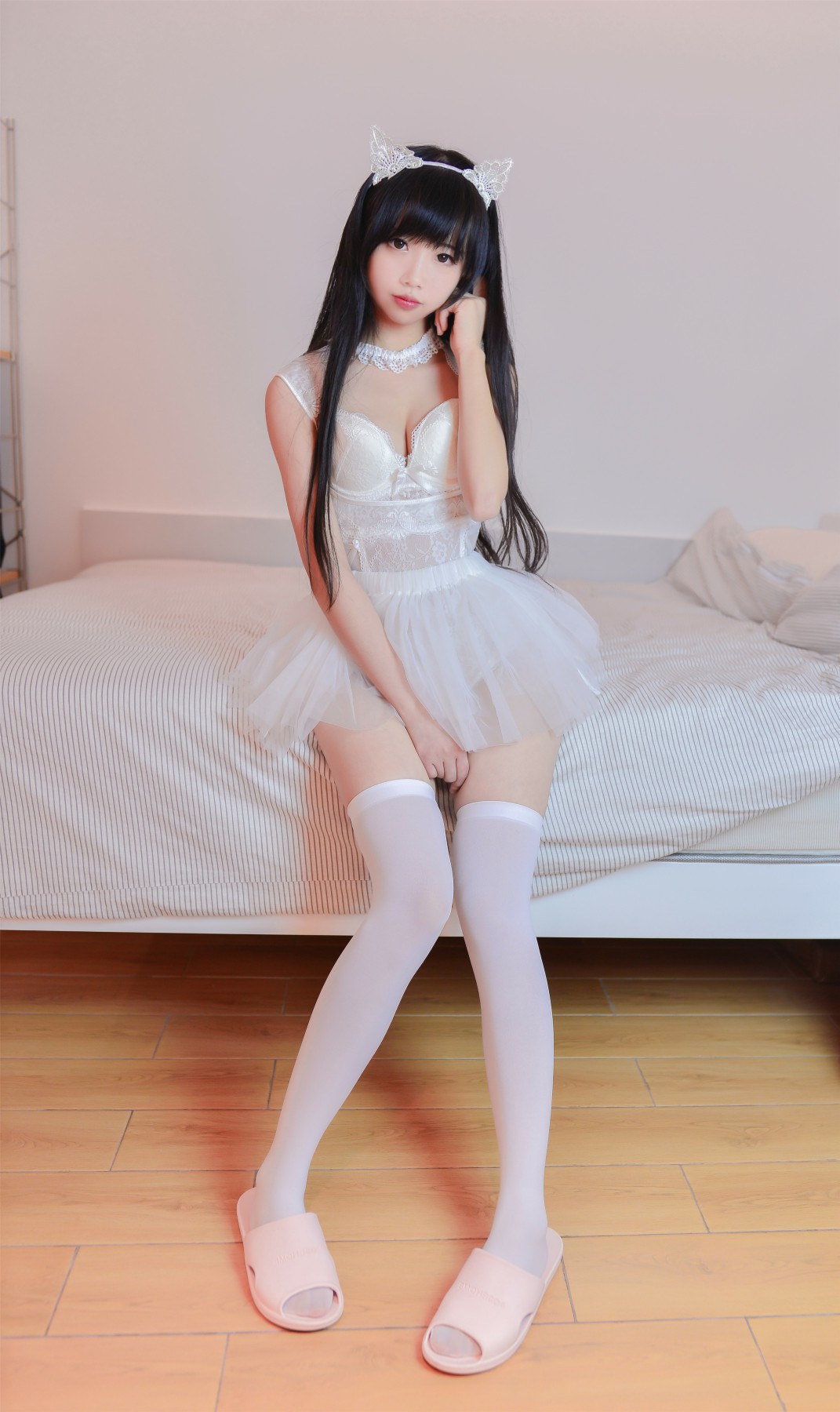 图片[31]-Cos小姐姐雪琪 – 猫系少女白猫 – COSPLAY-小爱·美女部落