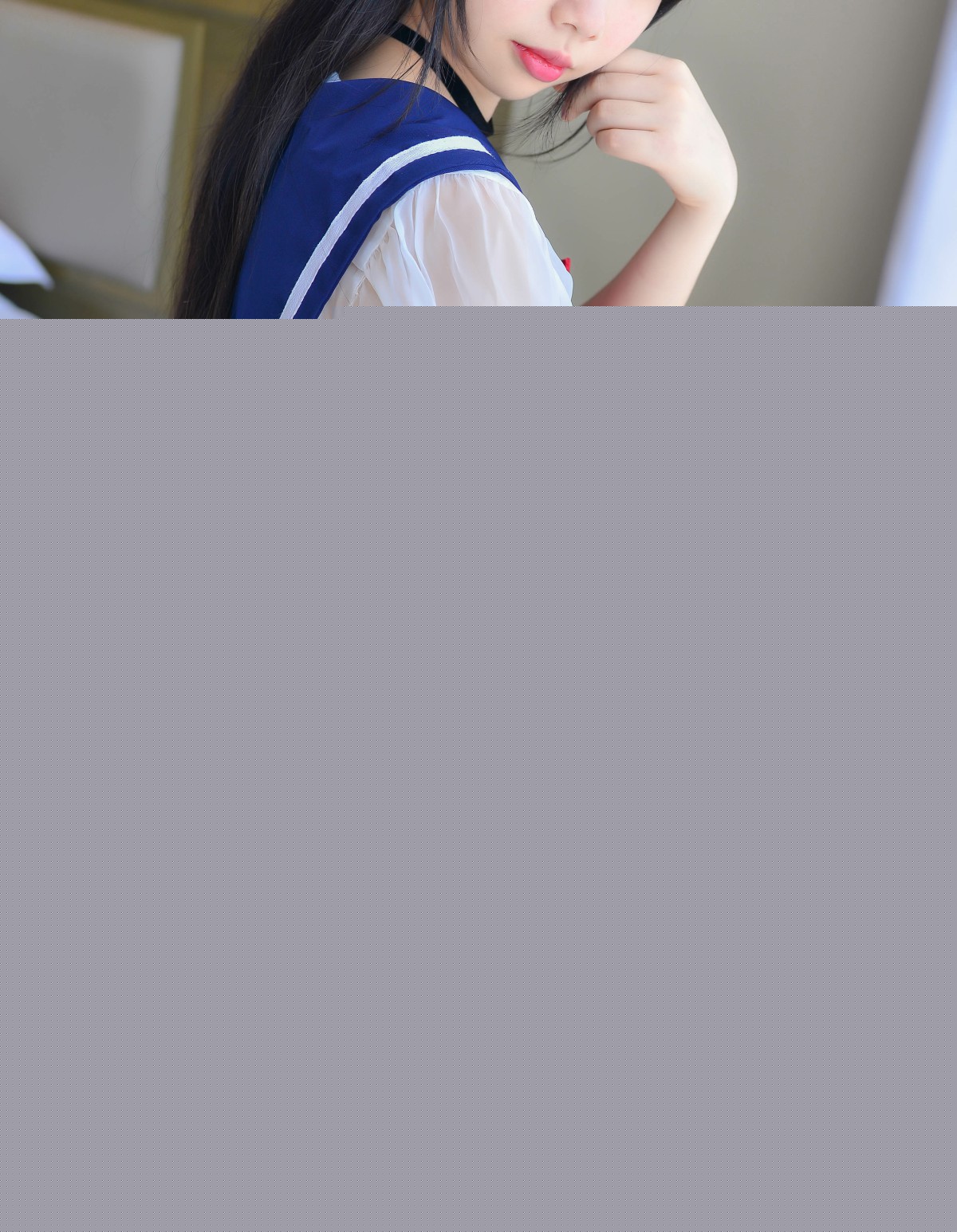 图片[13]-Cos小姐姐雪琪 – 透明JK – COSPLAY-小爱·美女部落