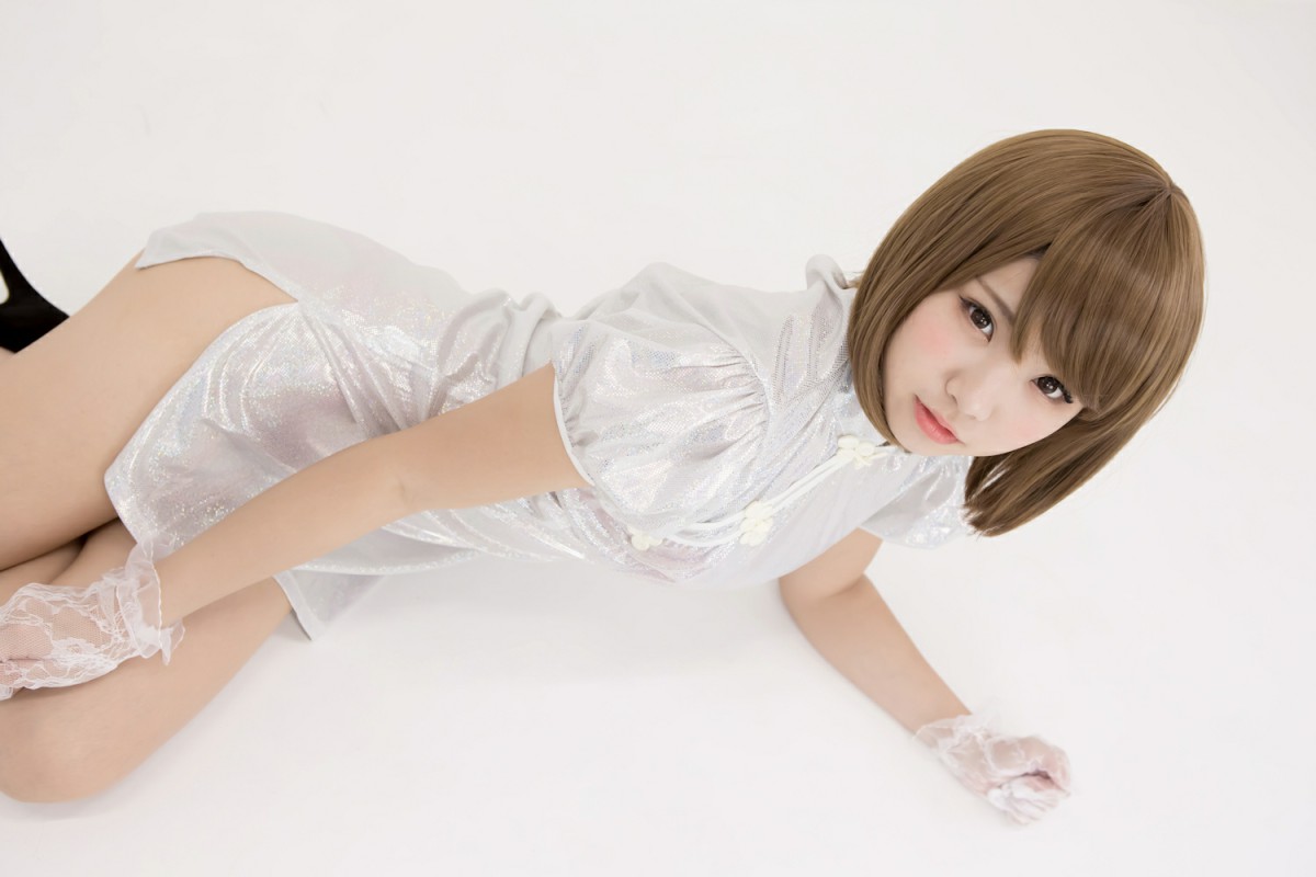 图片[28]-中華娘娘之白色旗袍与美腿高跟 – COSPLAY-小爱·美女部落