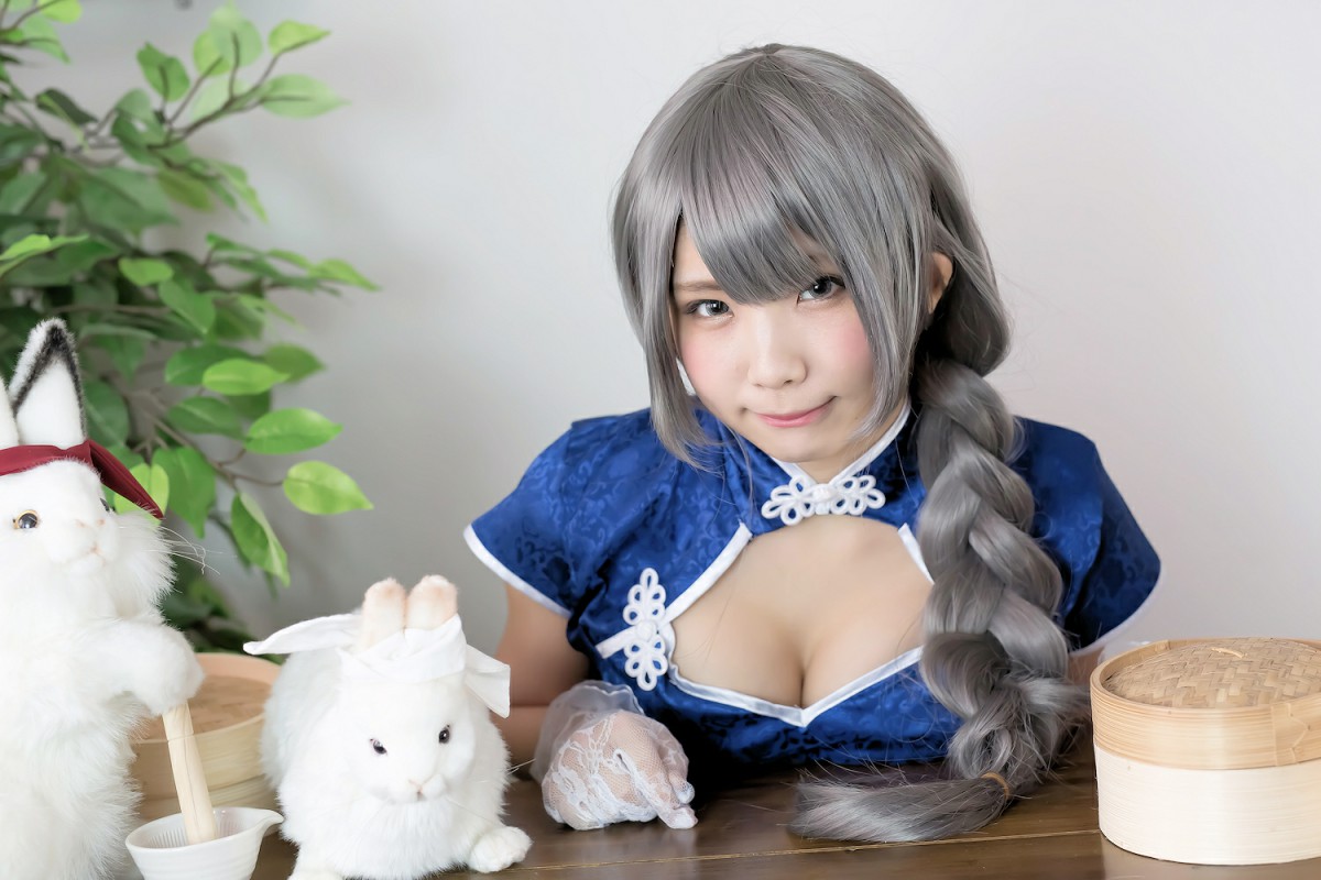 图片[45]-中華娘娘之Blue蓝色旗袍与美腿高跟 – COSPLAY-小爱·美女部落