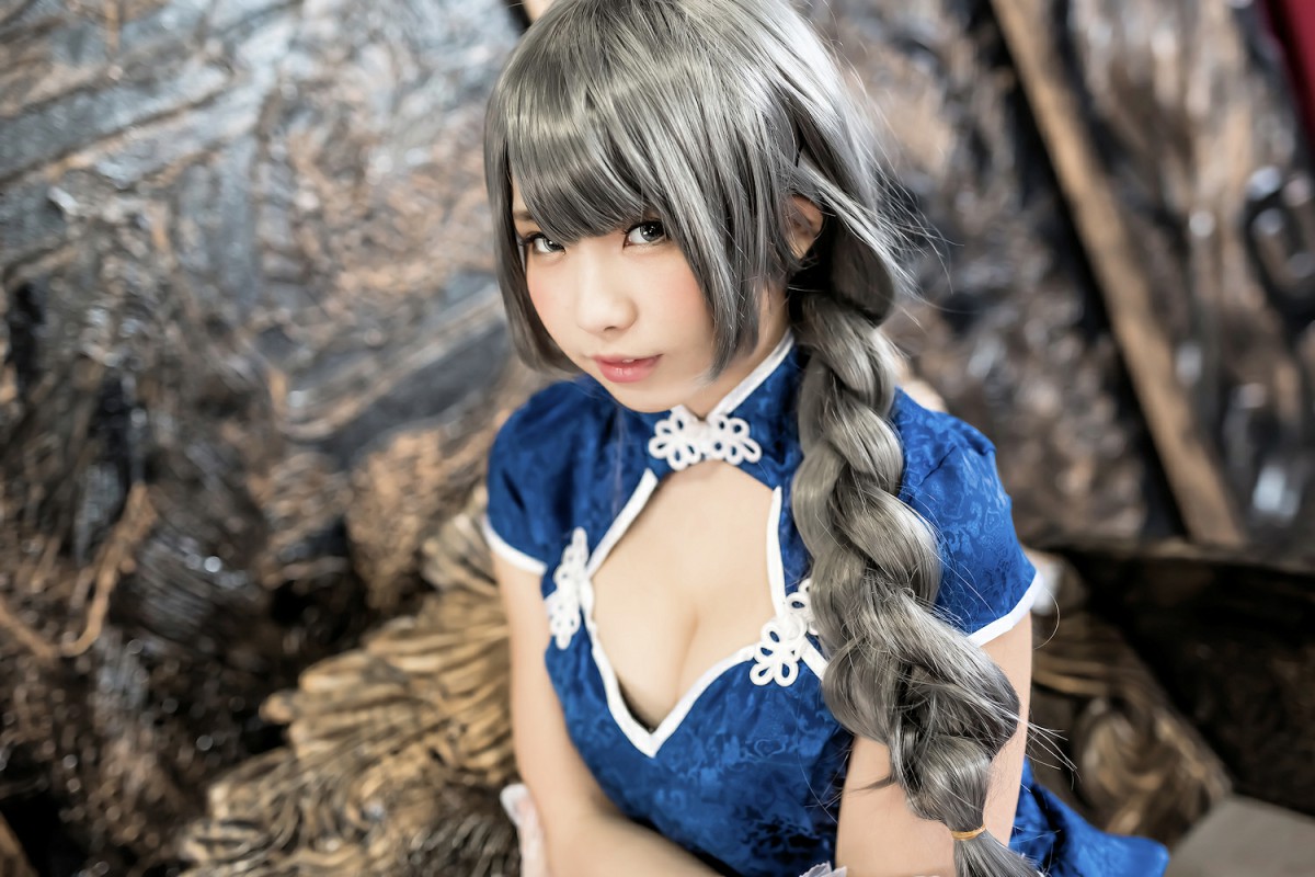 图片[51]-中華娘娘之Blue蓝色旗袍与美腿高跟 – COSPLAY-小爱·美女部落