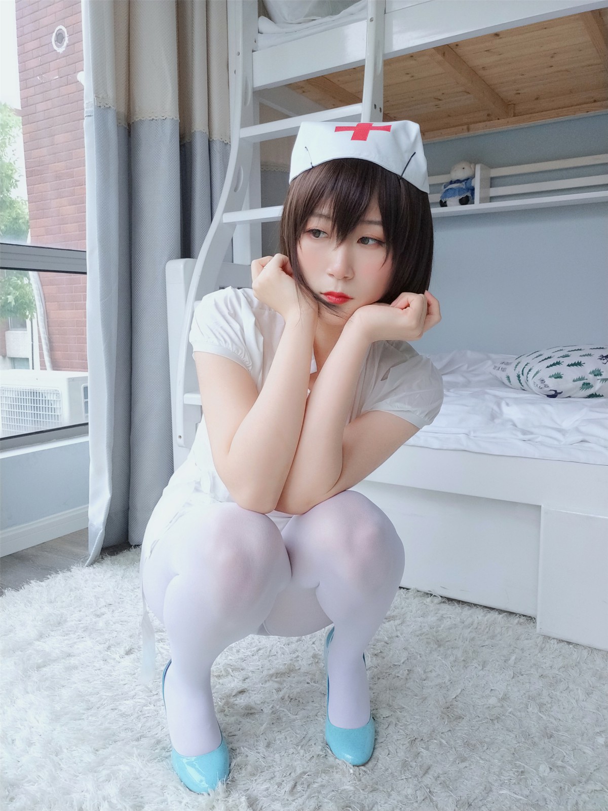 图片[36]-Coser小姐姐白银 – 白丝小护士 – COSPLAY-小爱·美女部落
