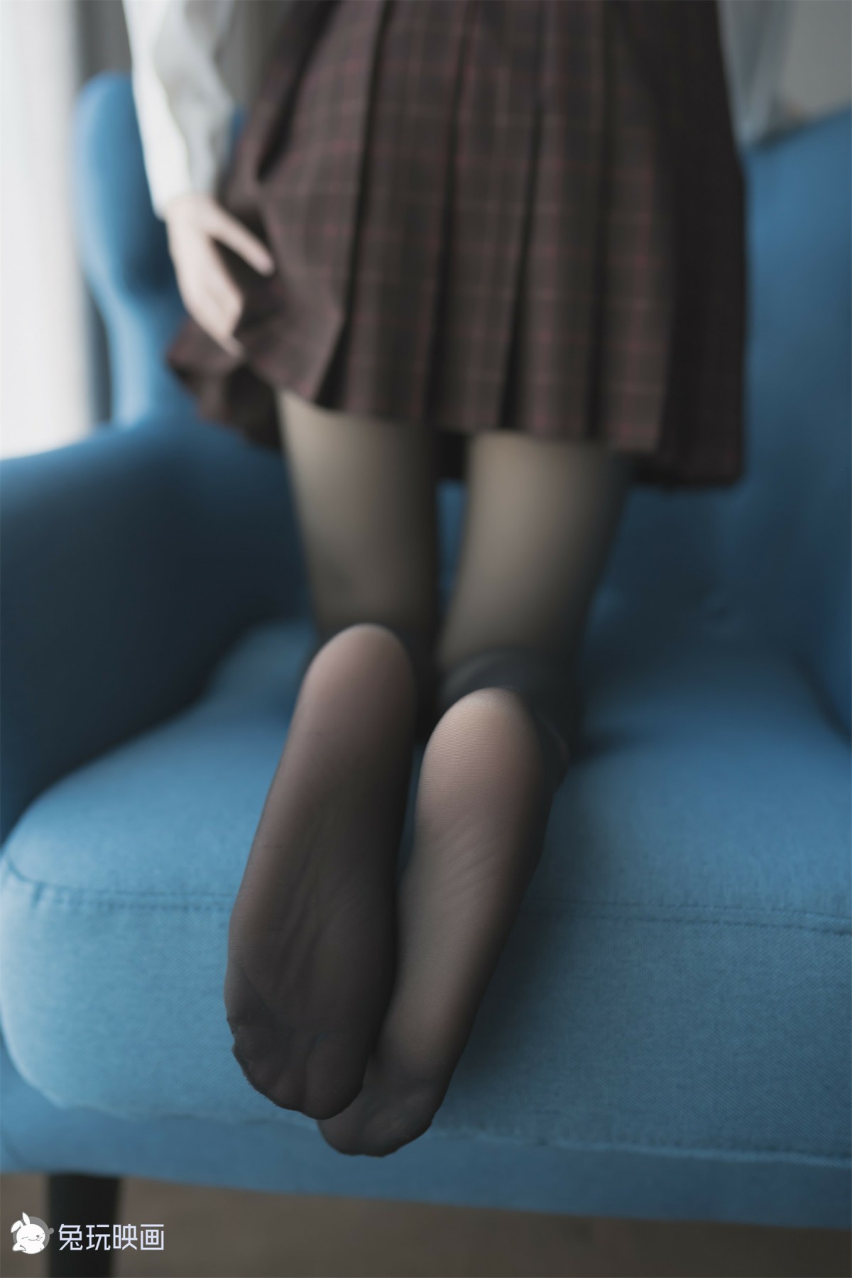 图片[15]-兔玩映画系列 Vol.051 蓝椅子上的黑丝少女_ – COSPLAY-小爱·美女部落