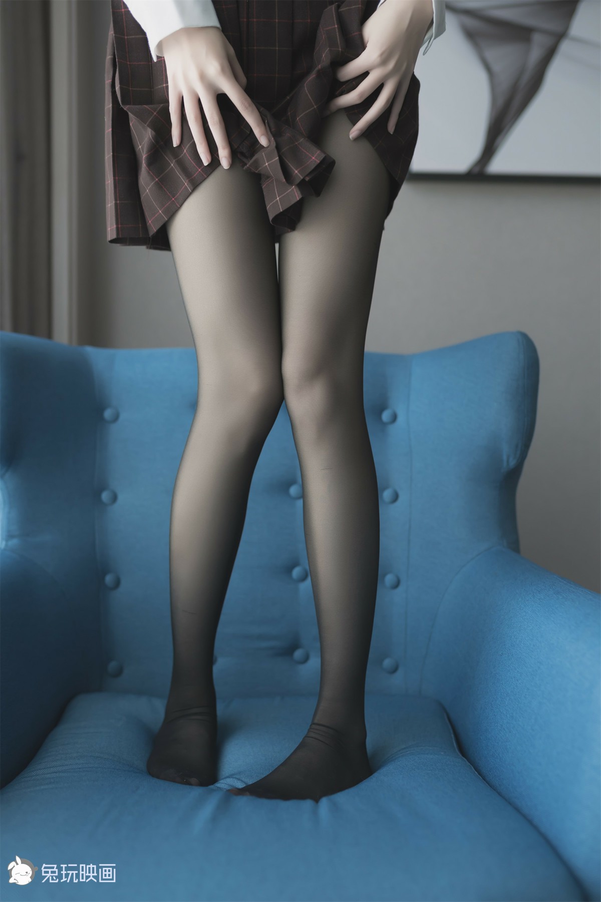 图片[45]-兔玩映画系列 Vol.051 蓝椅子上的黑丝少女_ – COSPLAY-小爱·美女部落