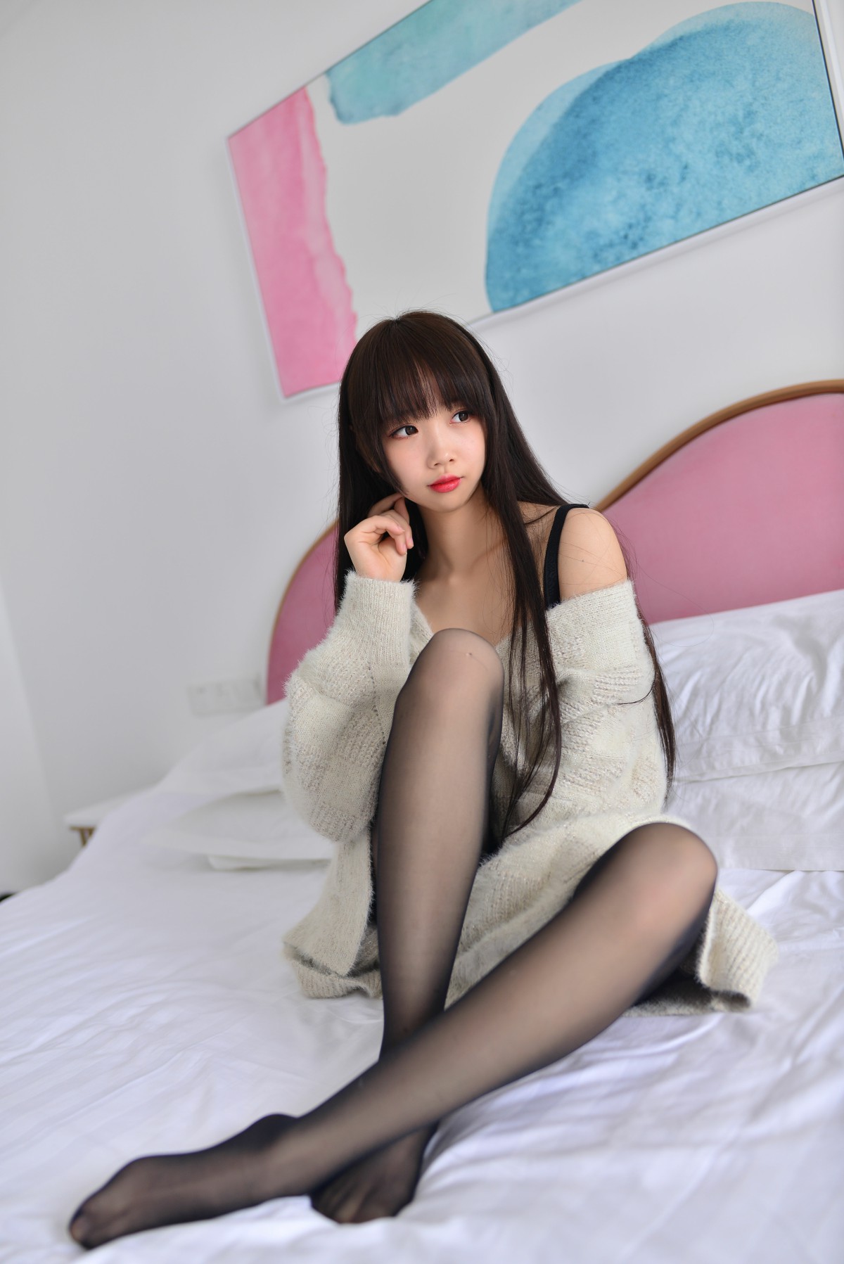 图片[17]-[Cosplay]雪琪 – 毛衣少女 – COSPLAY-小爱·美女部落