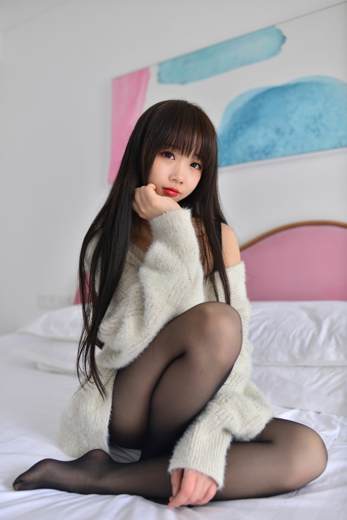 图片[20]-[Cosplay]雪琪 – 毛衣少女 – COSPLAY-小爱·美女部落