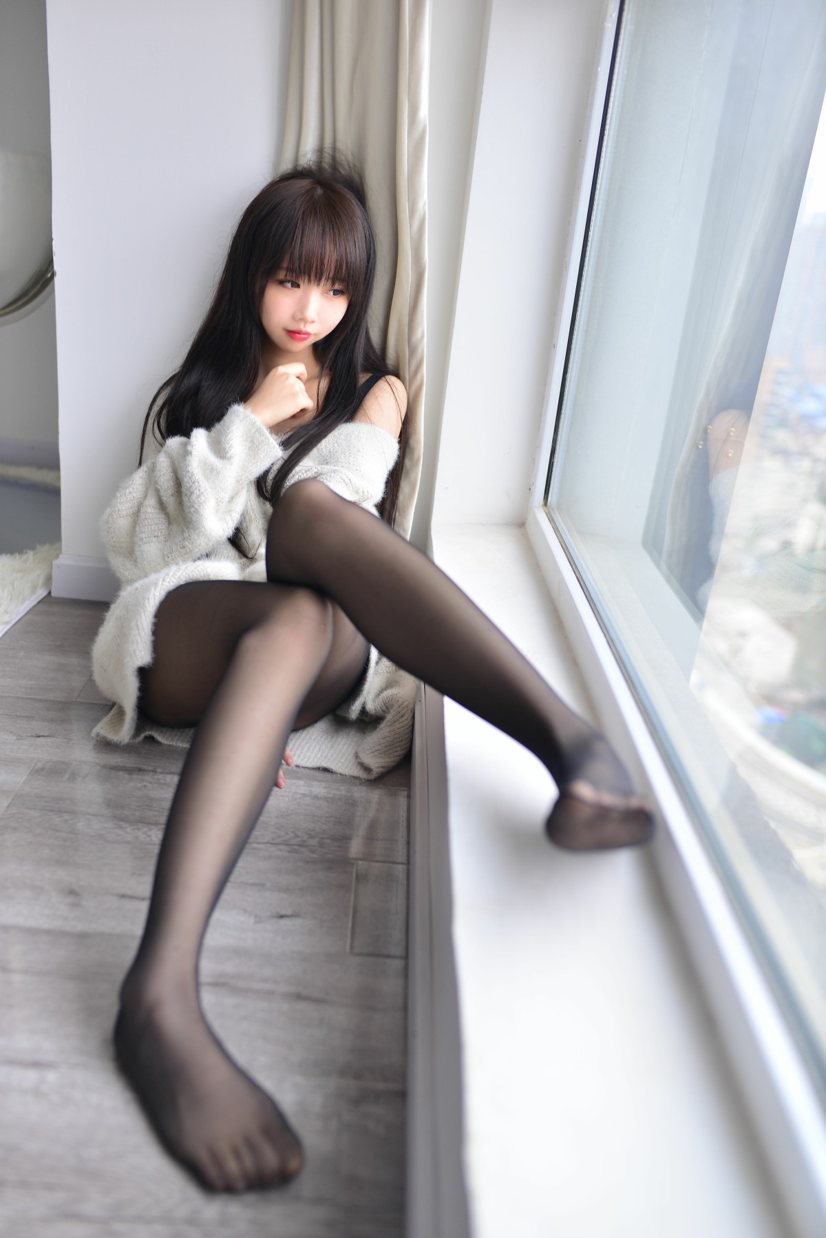 图片[28]-[Cosplay]雪琪 – 毛衣少女 – COSPLAY-小爱·美女部落