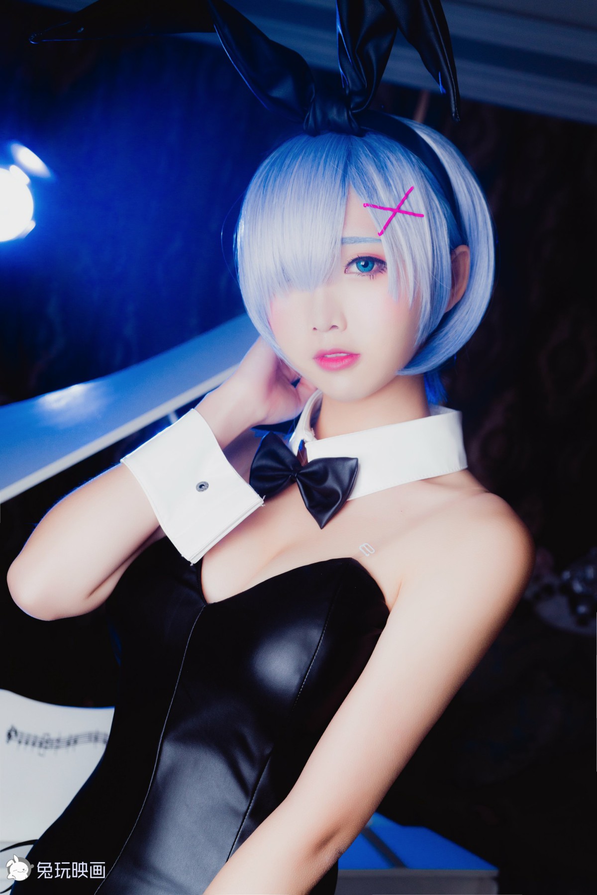 图片[3]-[Cosplay]面饼仙儿 – 兔女郎 – COSPLAY-小爱·美女部落