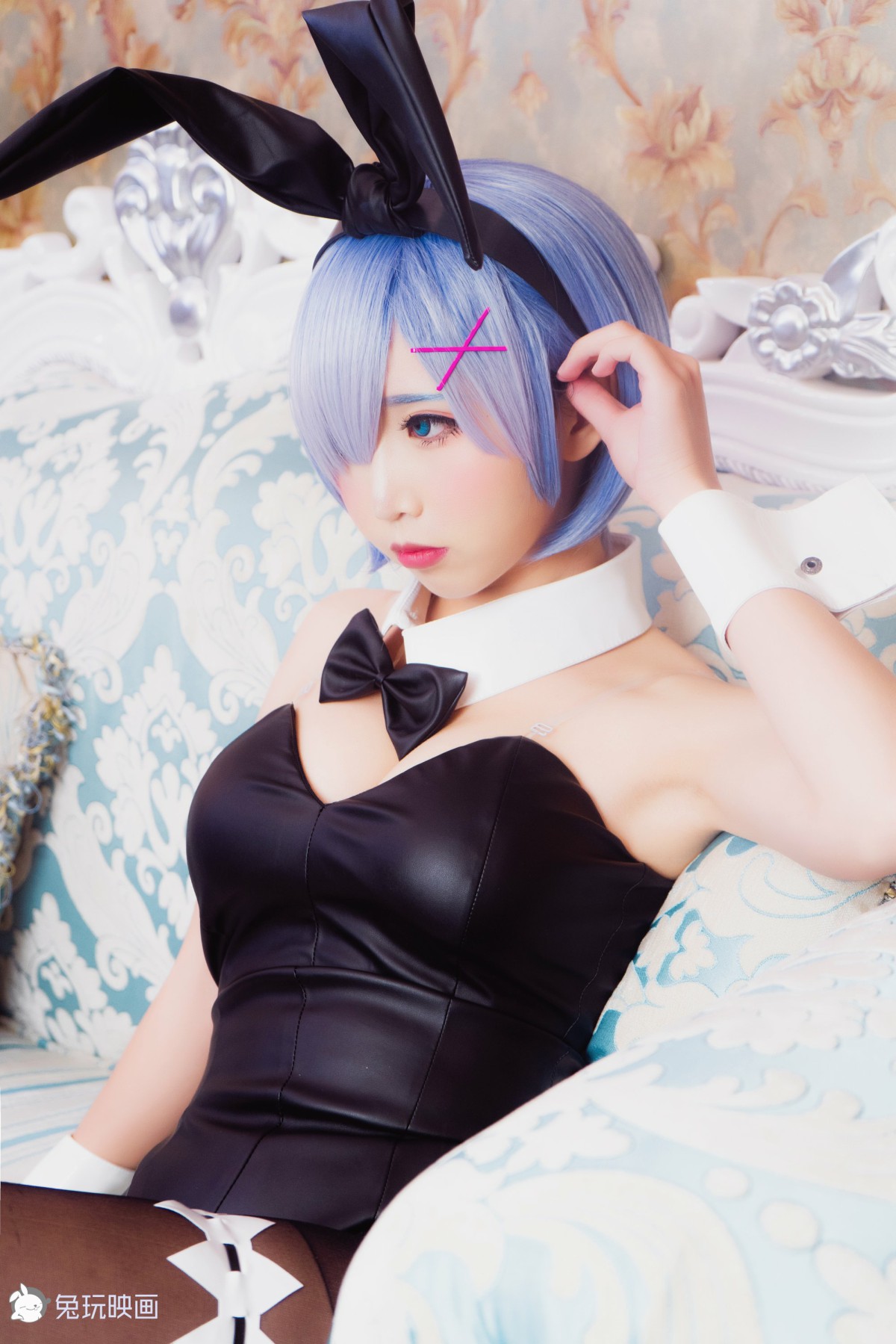 图片[9]-[Cosplay]面饼仙儿 – 兔女郎 – COSPLAY-小爱·美女部落