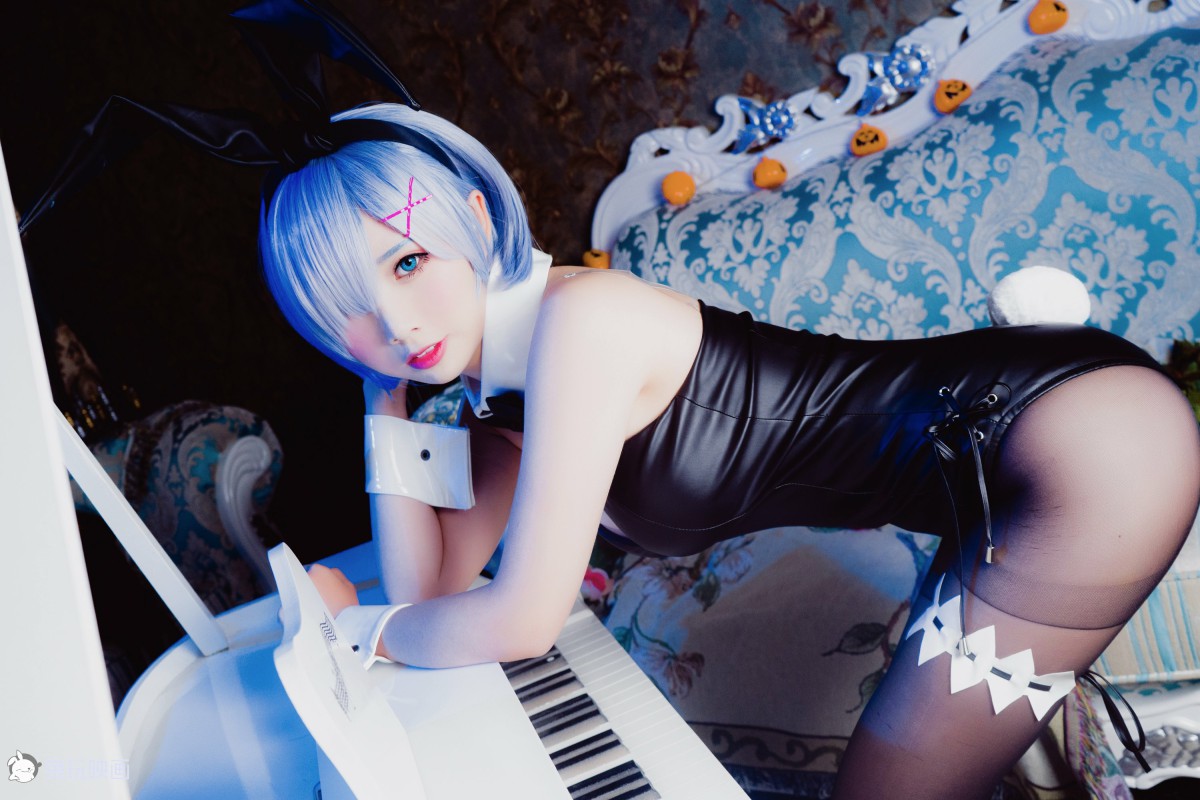 图片[14]-[Cosplay]面饼仙儿 – 兔女郎 – COSPLAY-小爱·美女部落