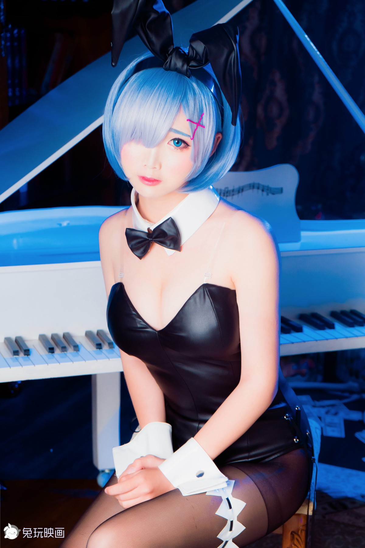 图片[17]-[Cosplay]面饼仙儿 – 兔女郎 – COSPLAY-小爱·美女部落