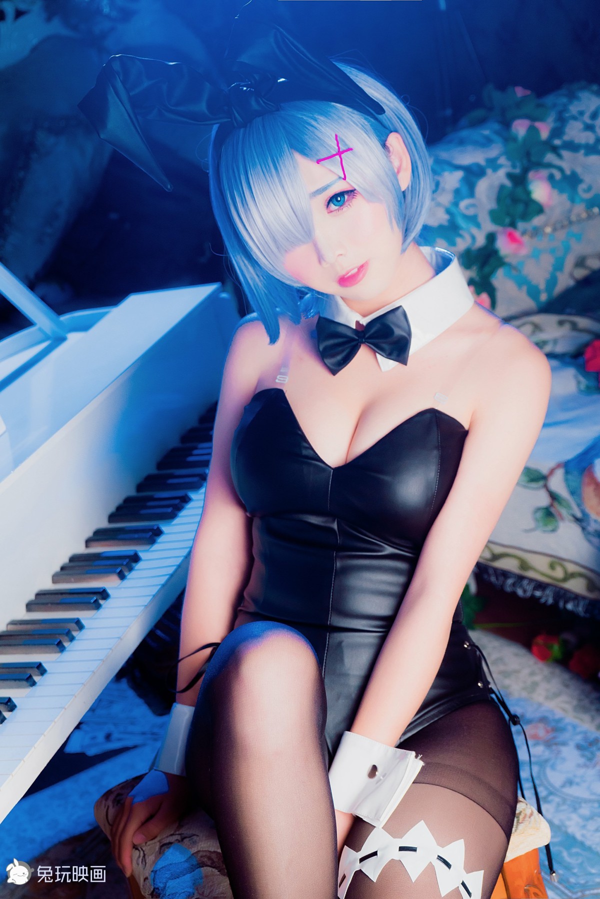 图片[18]-[Cosplay]面饼仙儿 – 兔女郎 – COSPLAY-小爱·美女部落