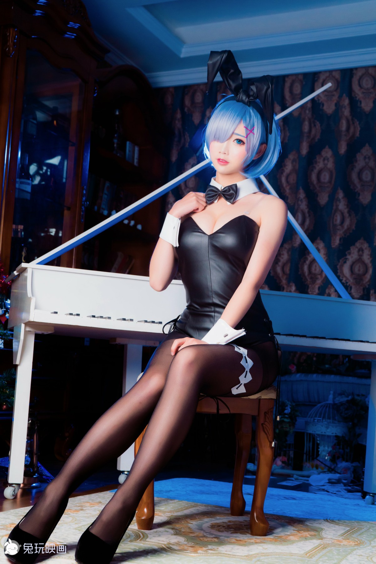 图片[28]-[Cosplay]面饼仙儿 – 兔女郎 – COSPLAY-小爱·美女部落
