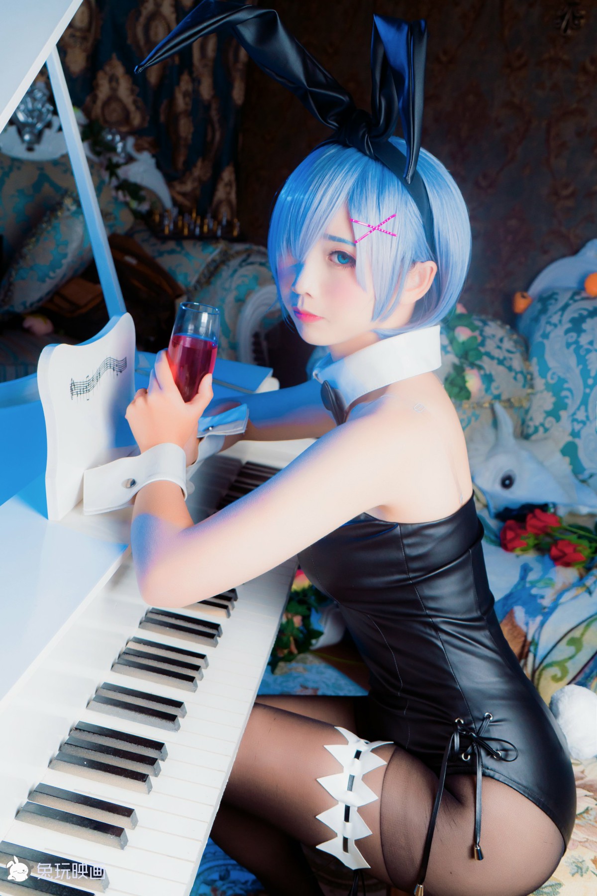 图片[31]-[Cosplay]面饼仙儿 – 兔女郎 – COSPLAY-小爱·美女部落