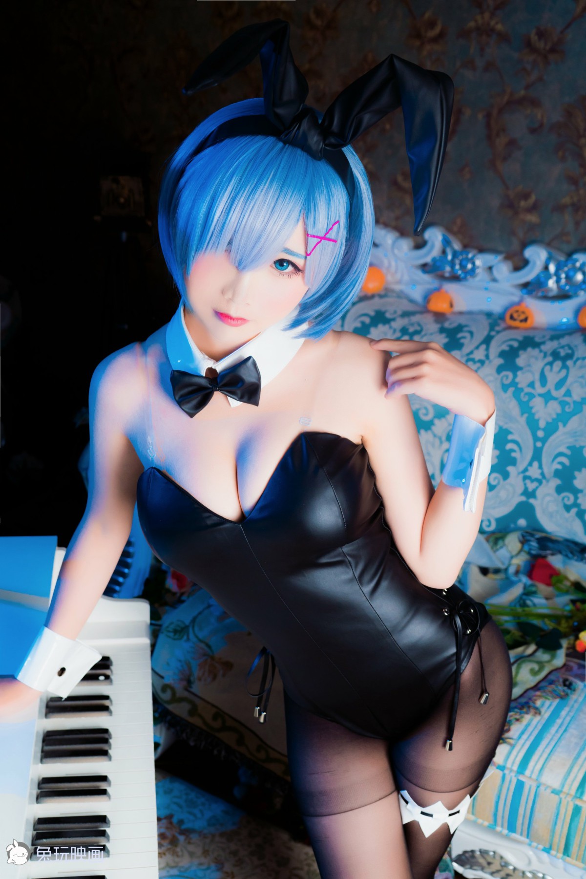 图片[33]-[Cosplay]面饼仙儿 – 兔女郎 – COSPLAY-小爱·美女部落