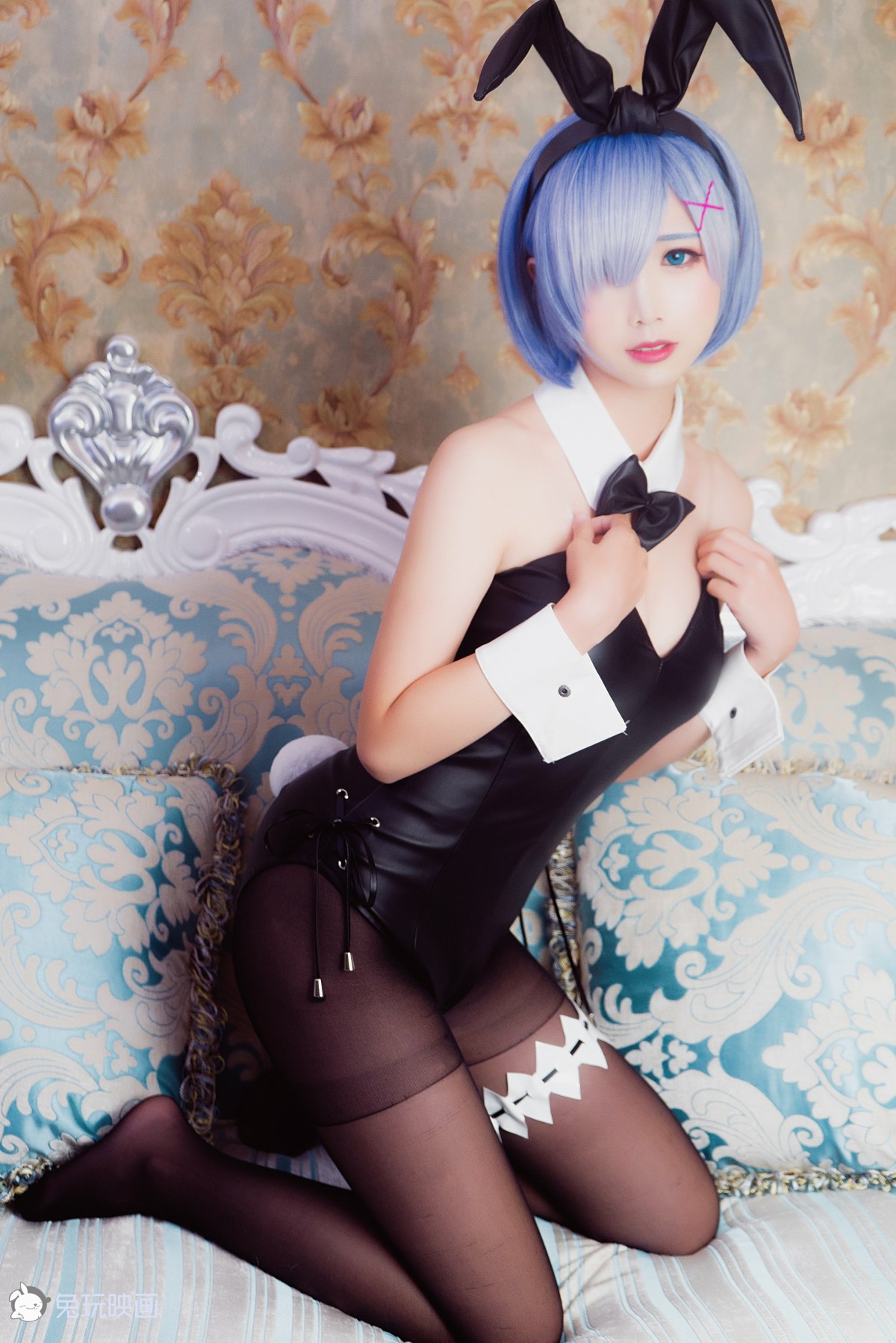 图片[42]-[Cosplay]面饼仙儿 – 兔女郎 – COSPLAY-小爱·美女部落