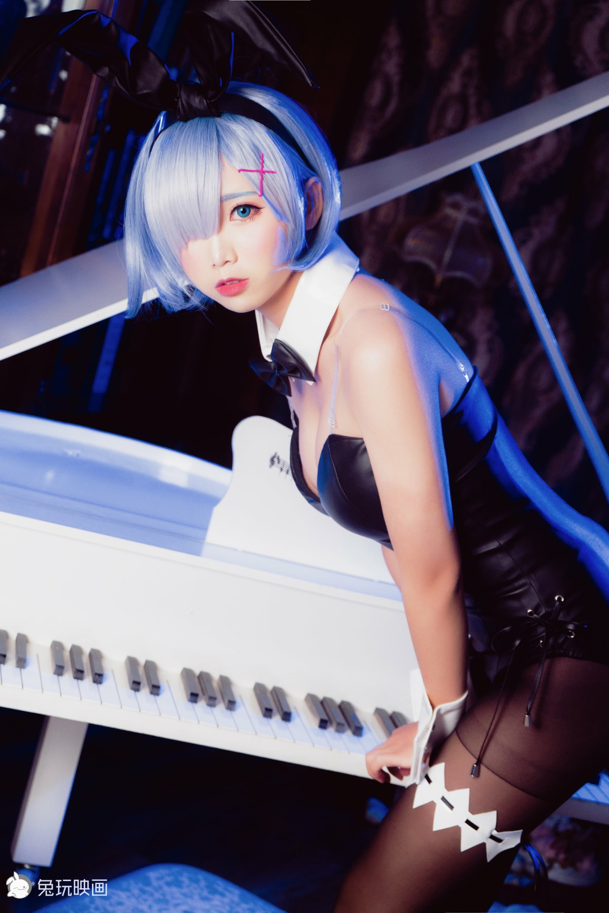 图片[46]-[Cosplay]面饼仙儿 – 兔女郎 – COSPLAY-小爱·美女部落