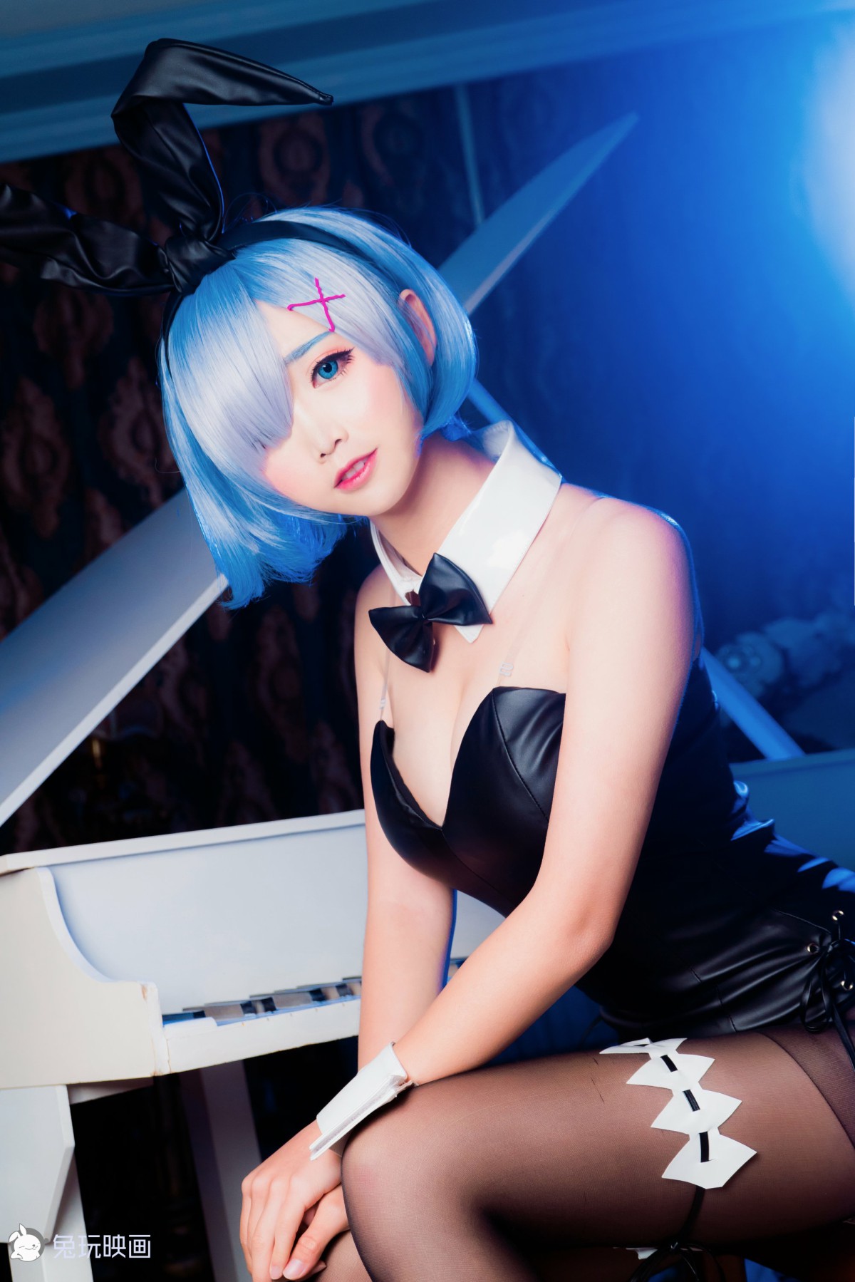 图片[49]-[Cosplay]面饼仙儿 – 兔女郎 – COSPLAY-小爱·美女部落