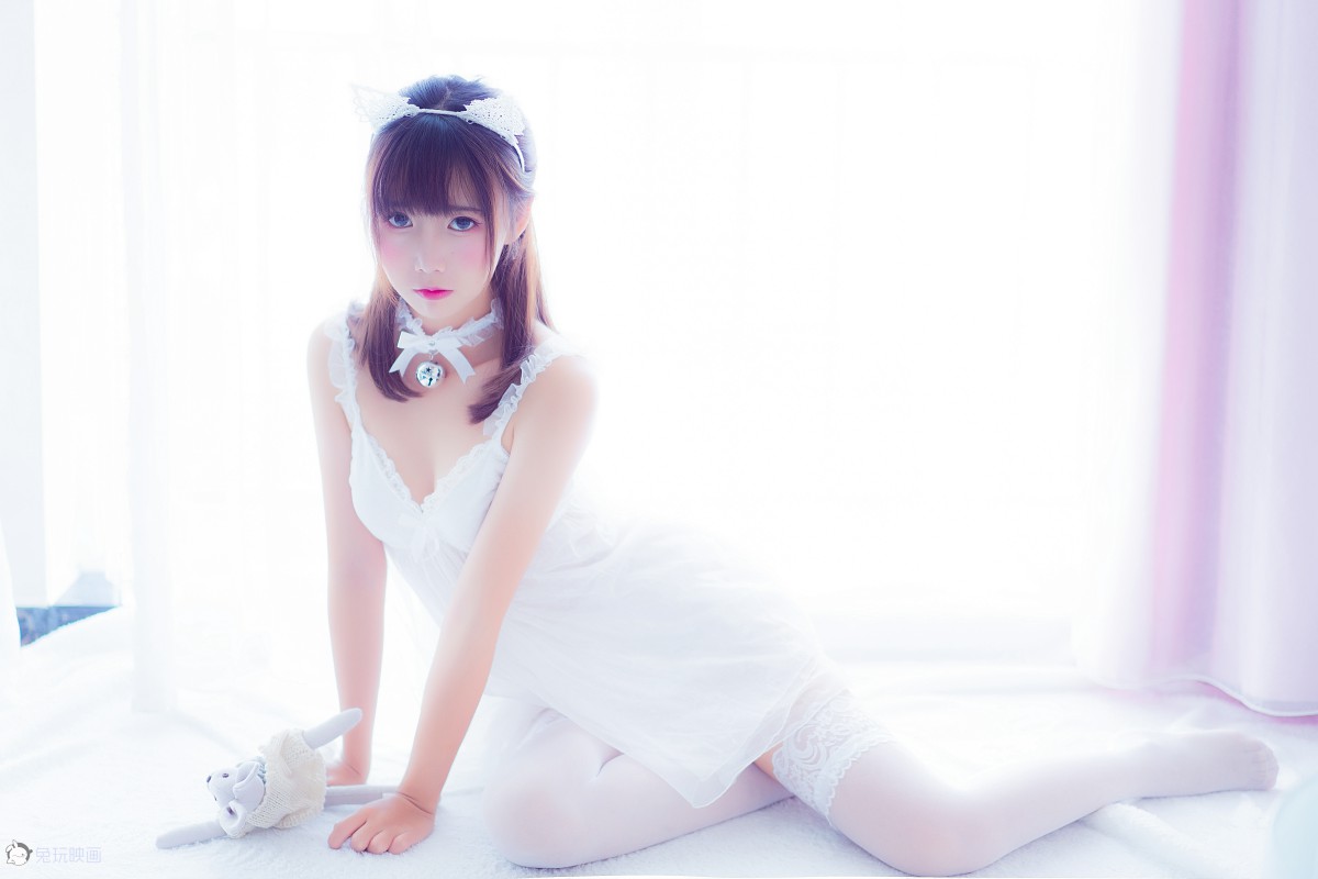 图片[6]-[Cosplay]面饼仙儿 – 吊带睡衣 – COSPLAY-小爱·美女部落
