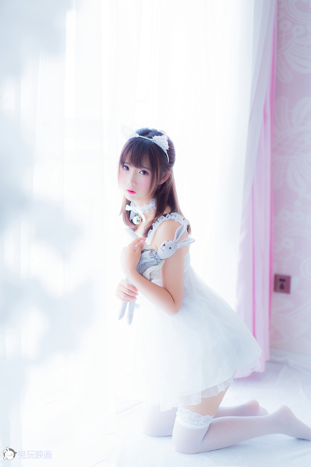 图片[9]-[Cosplay]面饼仙儿 – 吊带睡衣 – COSPLAY-小爱·美女部落