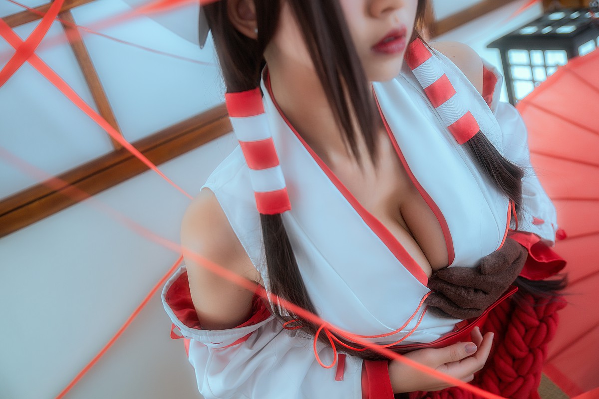 图片[17]-[Cosplay]鳗鱼霏儿 – 巫女 – COSPLAY-小爱·美女部落