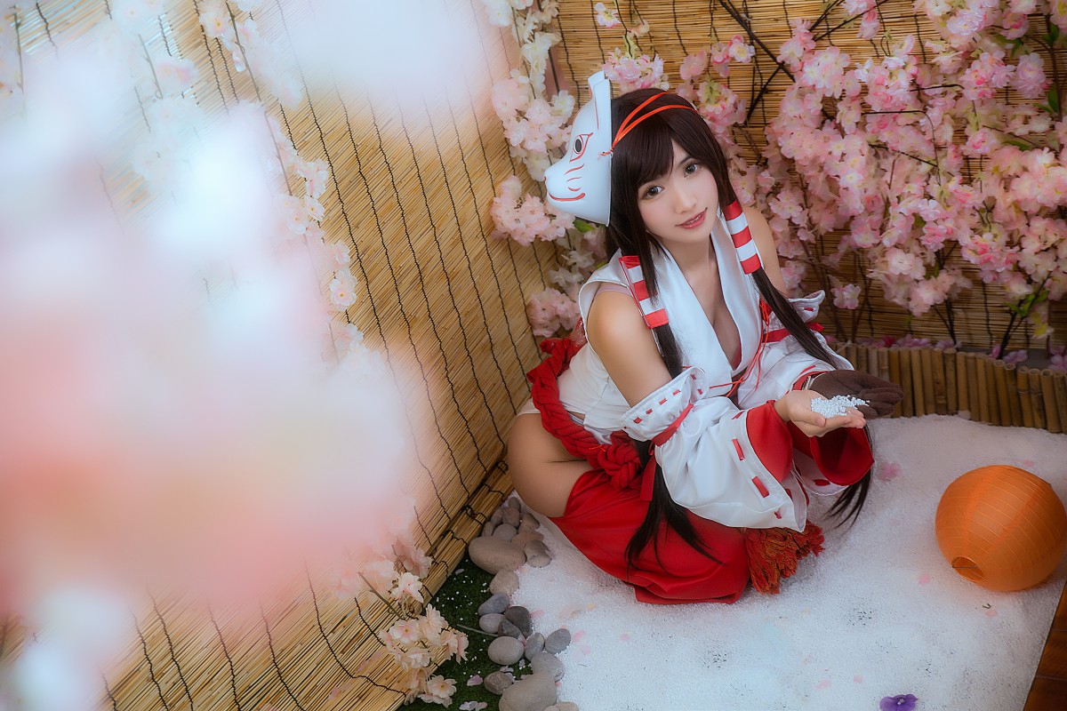 图片[18]-[Cosplay]鳗鱼霏儿 – 巫女 – COSPLAY-小爱·美女部落