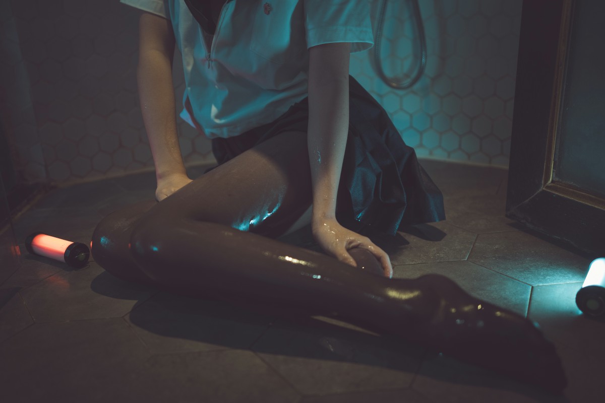 图片[14]-[Cosplay]面饼仙儿 – 脑内少女 浴缸黑丝 – COSPLAY-小爱·美女部落