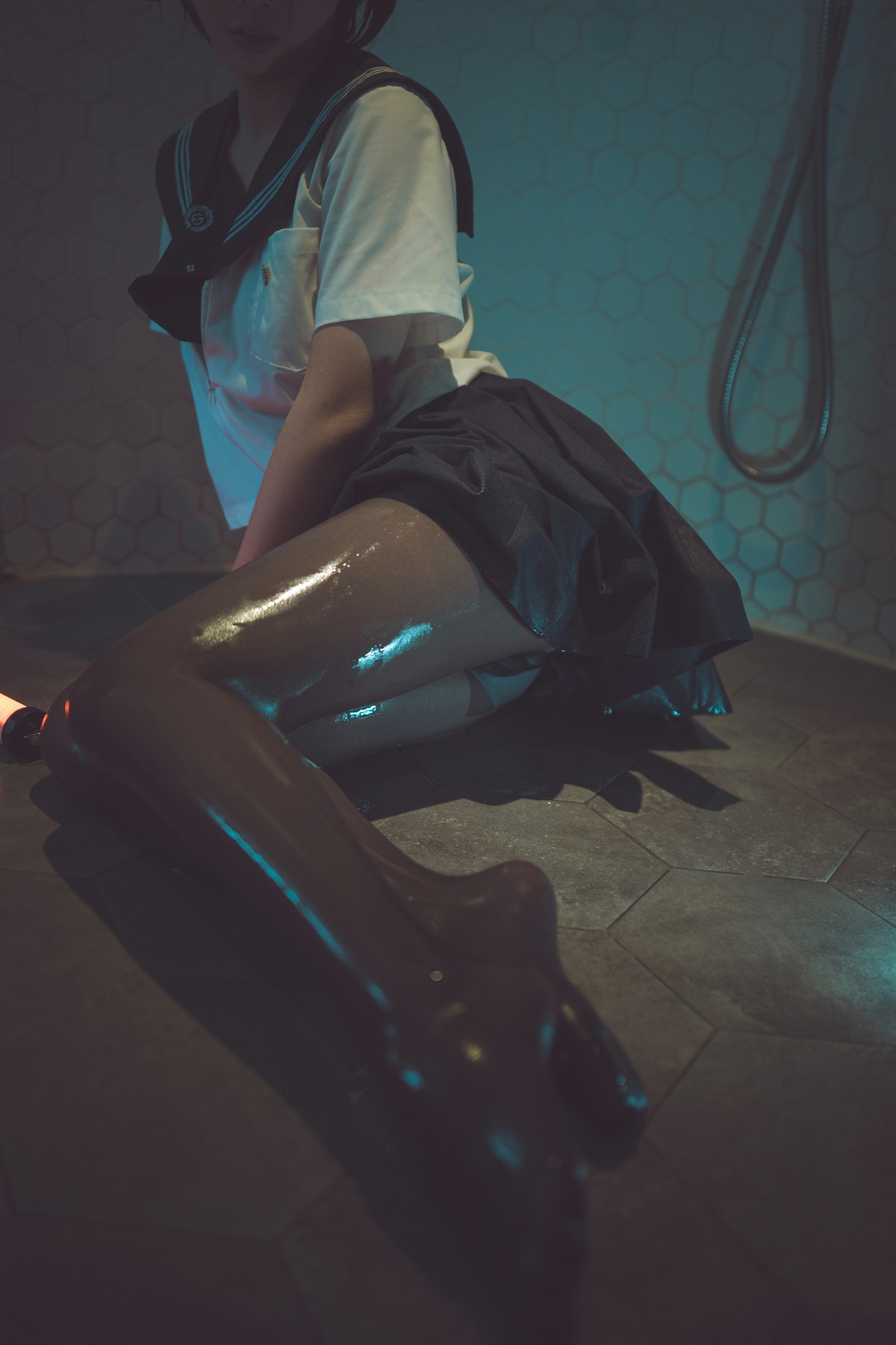 图片[15]-[Cosplay]面饼仙儿 – 脑内少女 浴缸黑丝 – COSPLAY-小爱·美女部落