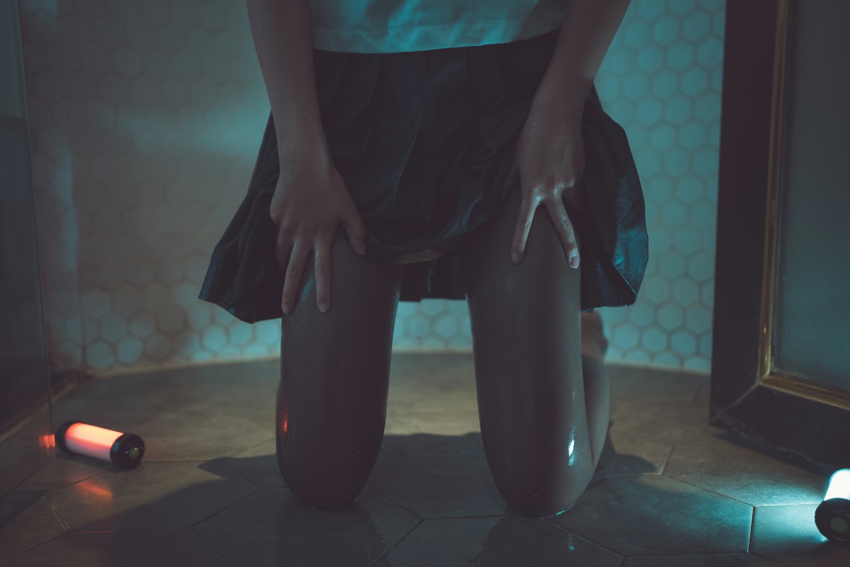 图片[16]-[Cosplay]面饼仙儿 – 脑内少女 浴缸黑丝 – COSPLAY-小爱·美女部落