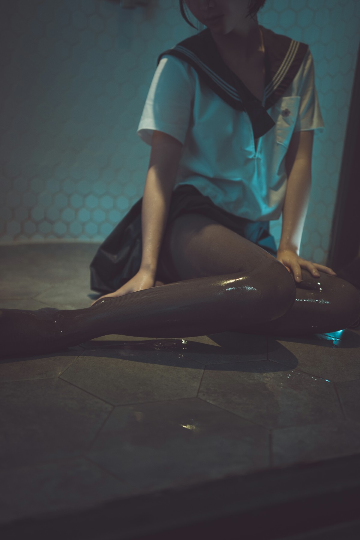 图片[18]-[Cosplay]面饼仙儿 – 脑内少女 浴缸黑丝 – COSPLAY-小爱·美女部落