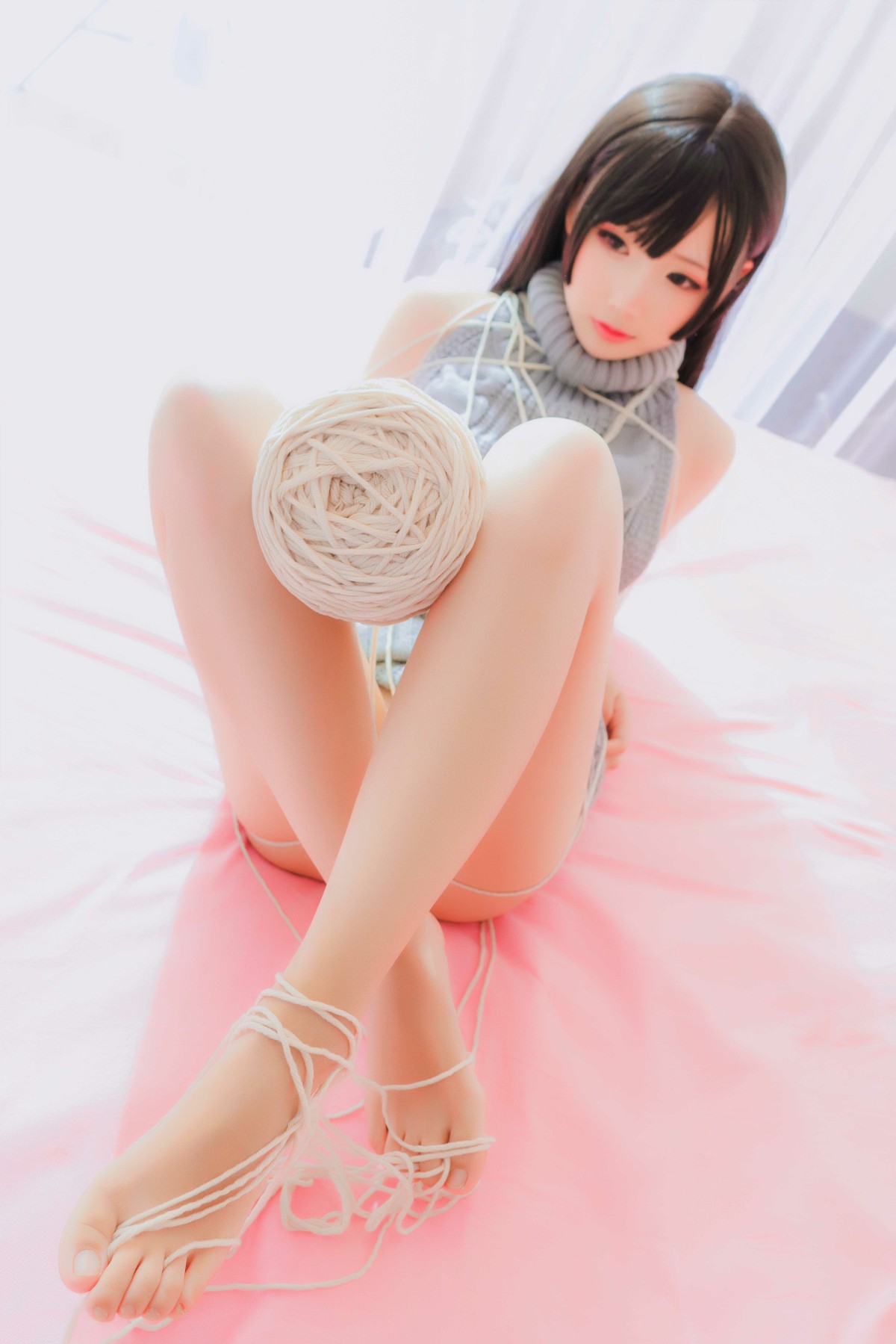 图片[22]-[Cosplay]面饼仙儿 – 露背毛衣 – COSPLAY-小爱·美女部落